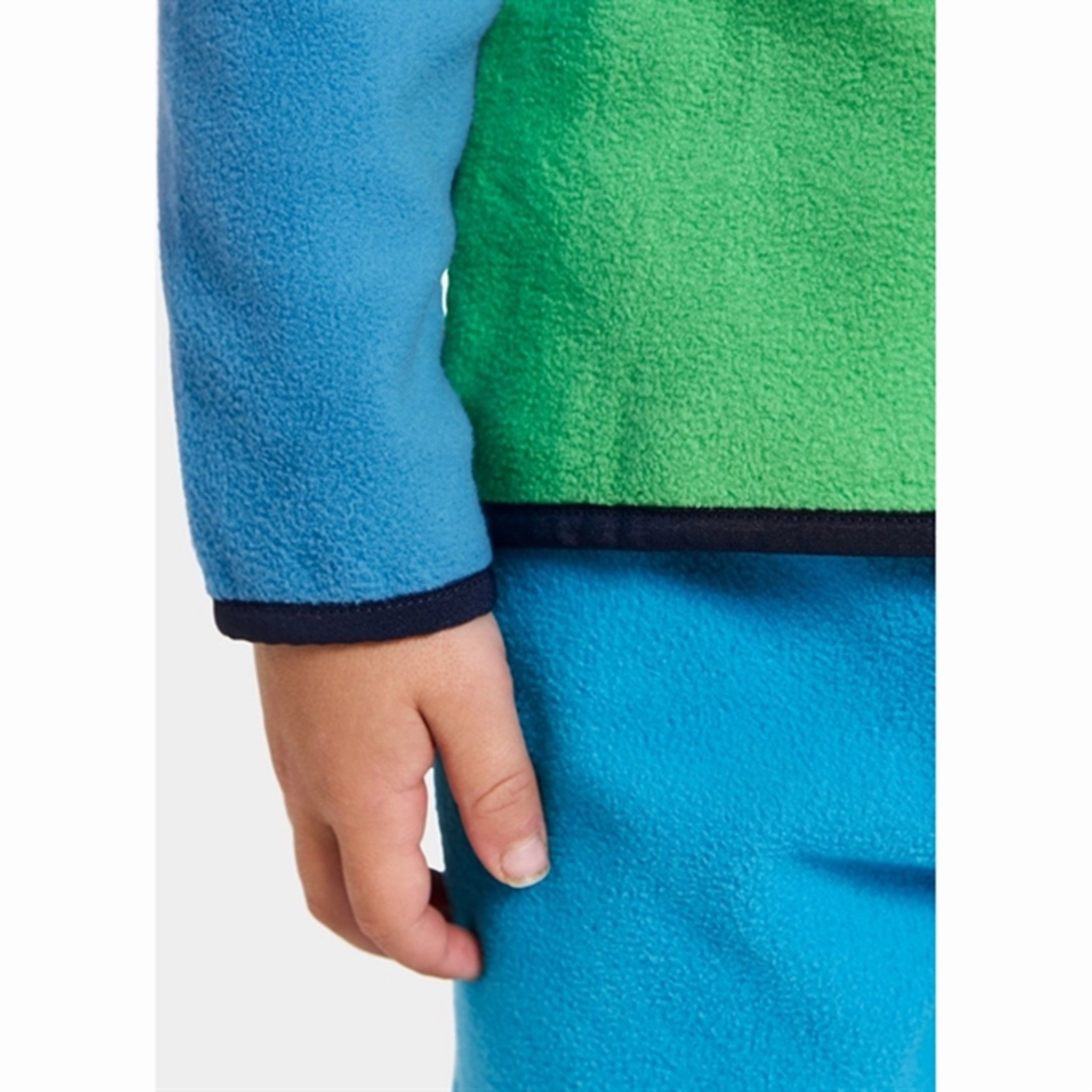 Anti Static Treatment StretchableMaterial Didriksons Frog Green Monte Kids Fleece Jacket