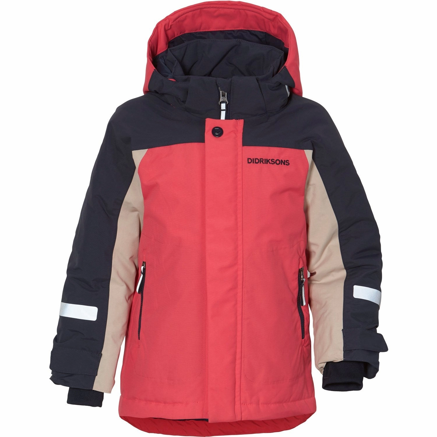 Didriksons Modern Pink Neptun Kids Jacket OdorControl Treatment Heat Keep
