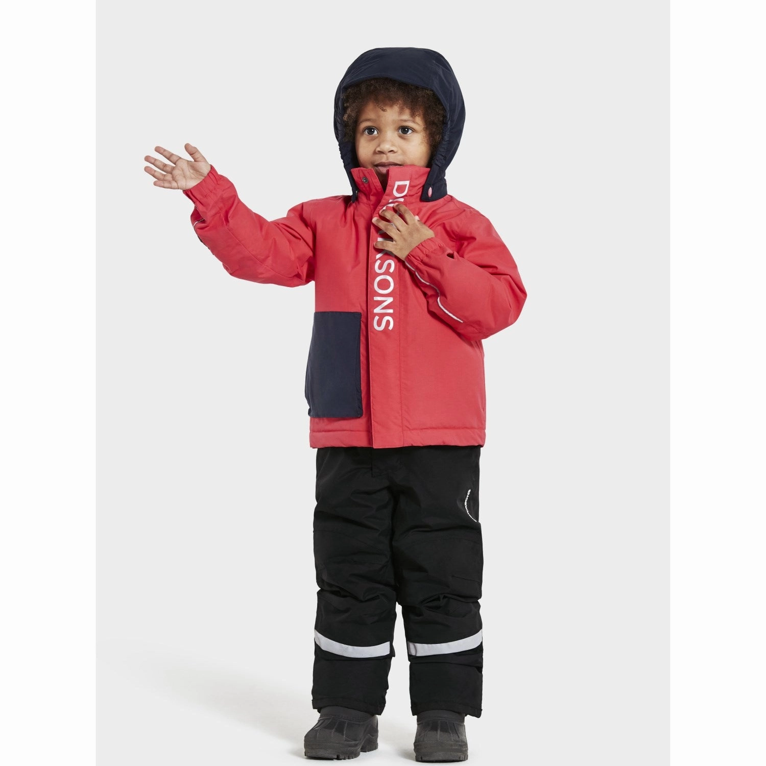 Sporty Chic Didriksons Modern Pink Rio Kids Jacket
