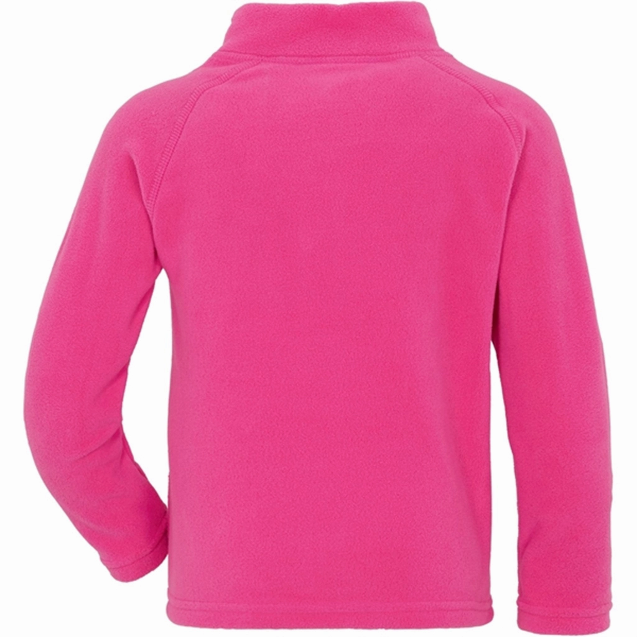 Didriksons Monte Plastic Pink Fleece Jacket with Zipper ErgonomicSleeveCut