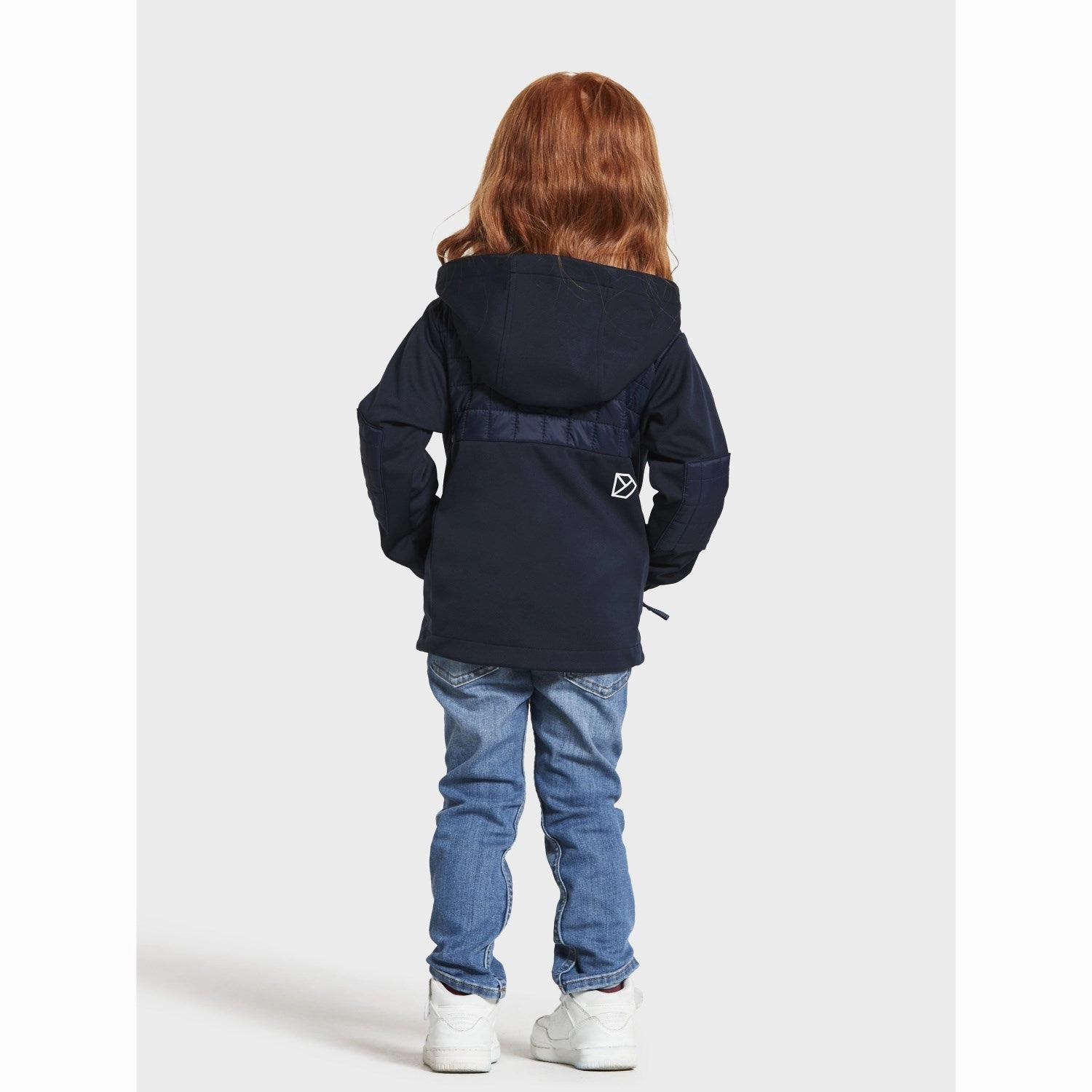 Didriksons Navy Briska Kids Jacket ReflectiveDetails Stretch Comfort Design