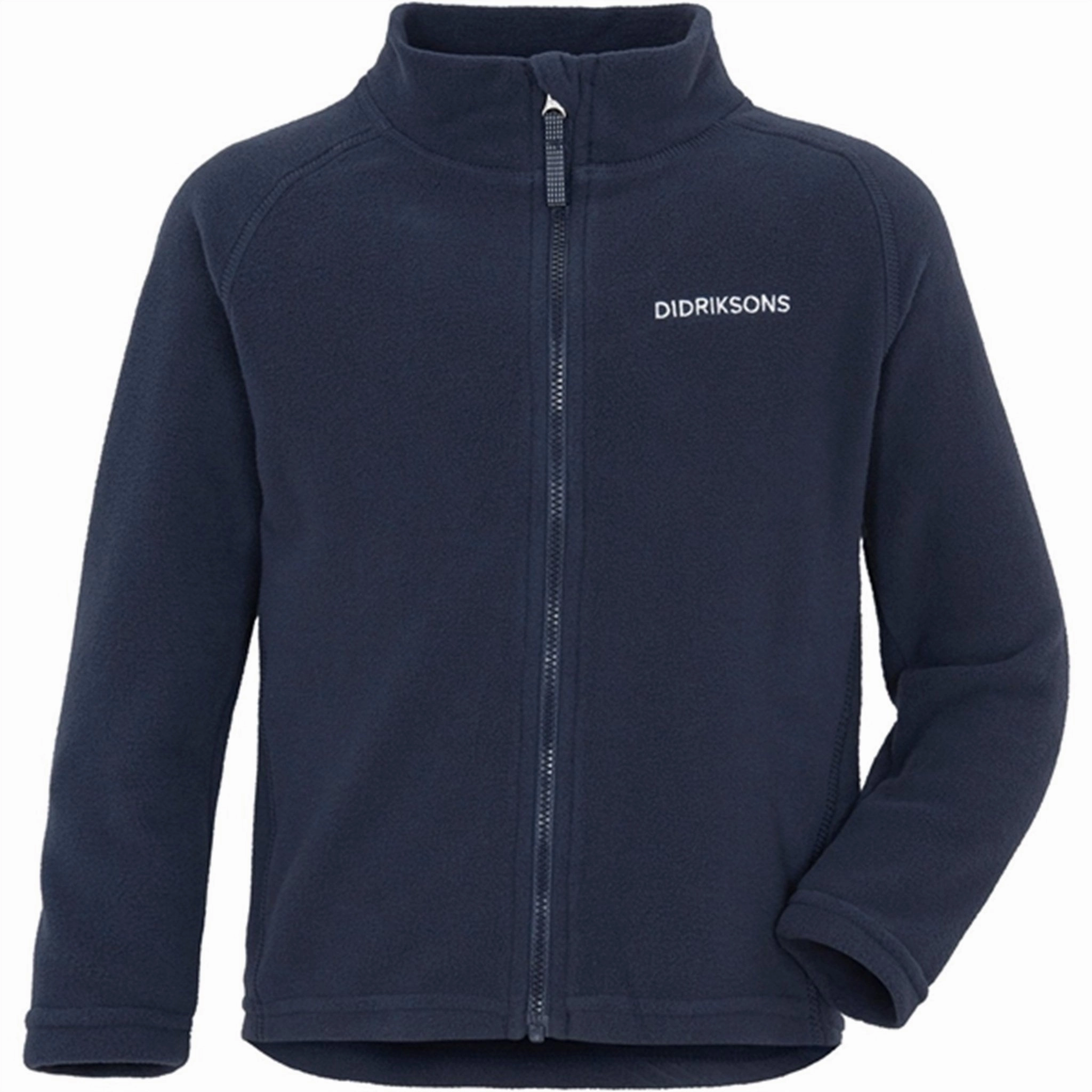 Flexible Fit Engineering Didriksons Navy Monte Kids Fleece Cardigan