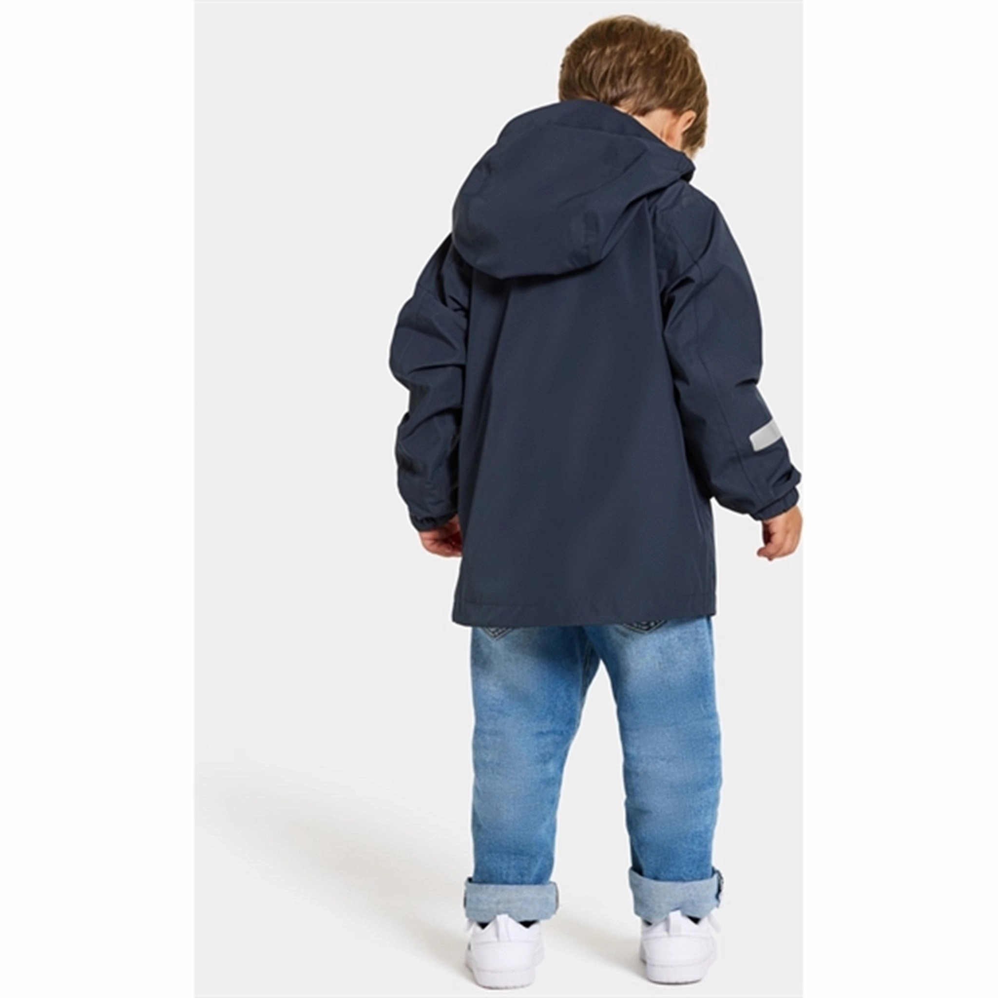 heavy duty fabric City Style Didriksons Navy Norma Kids Jacket