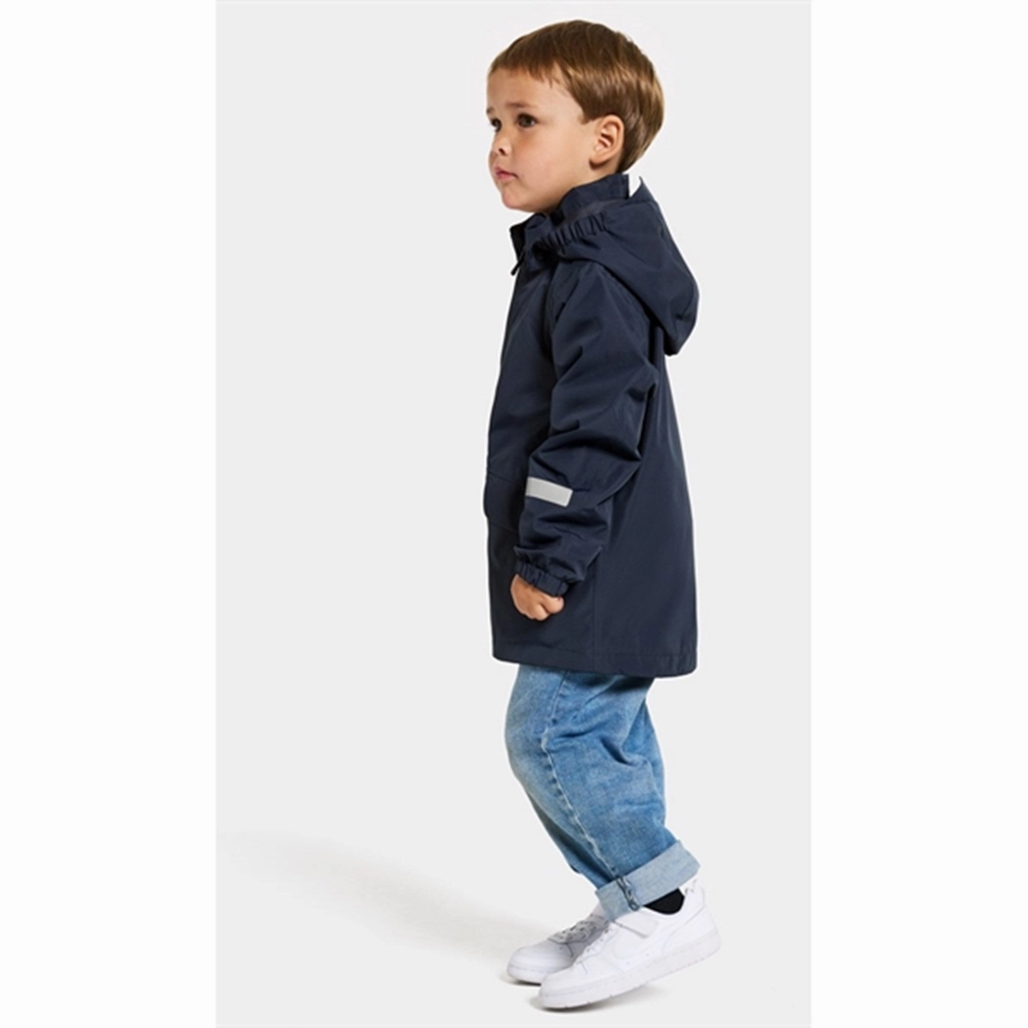 Didriksons Navy Norma Kids Jacket Transition Wear