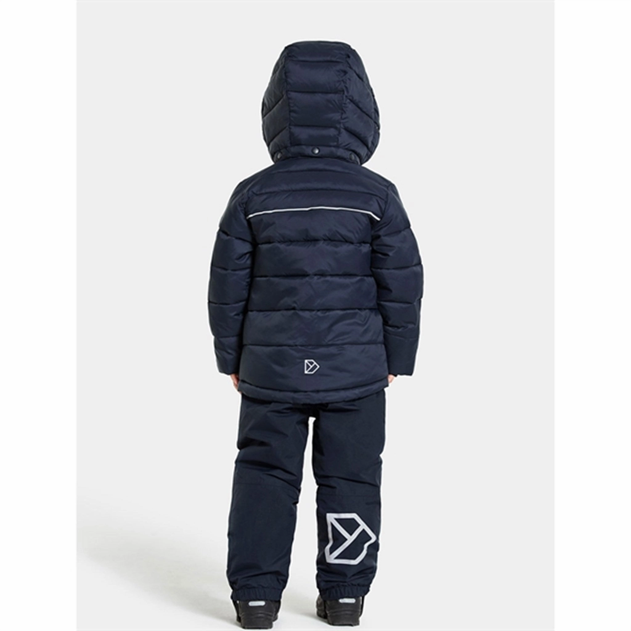 Autumn Vibe Button Fastenings Didriksons Navy Rodi Kids Jacket
