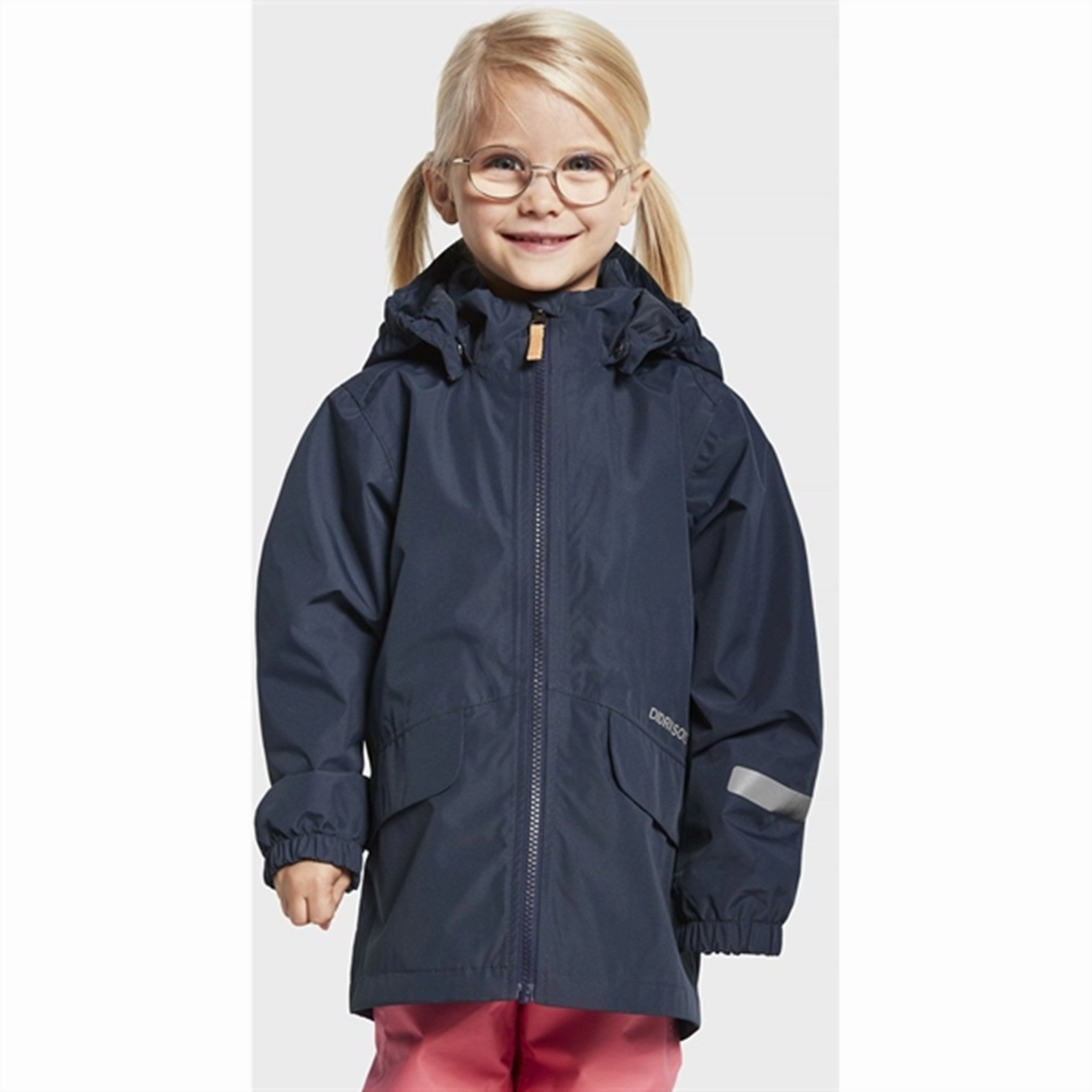 snap closure Sporty Layers Didriksons Norma Navy Jacket