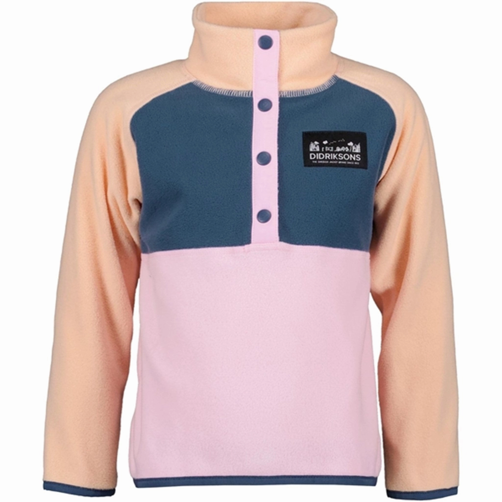 Didriksons Orchid Pink Monte Kids Fleece Jacket New Cut