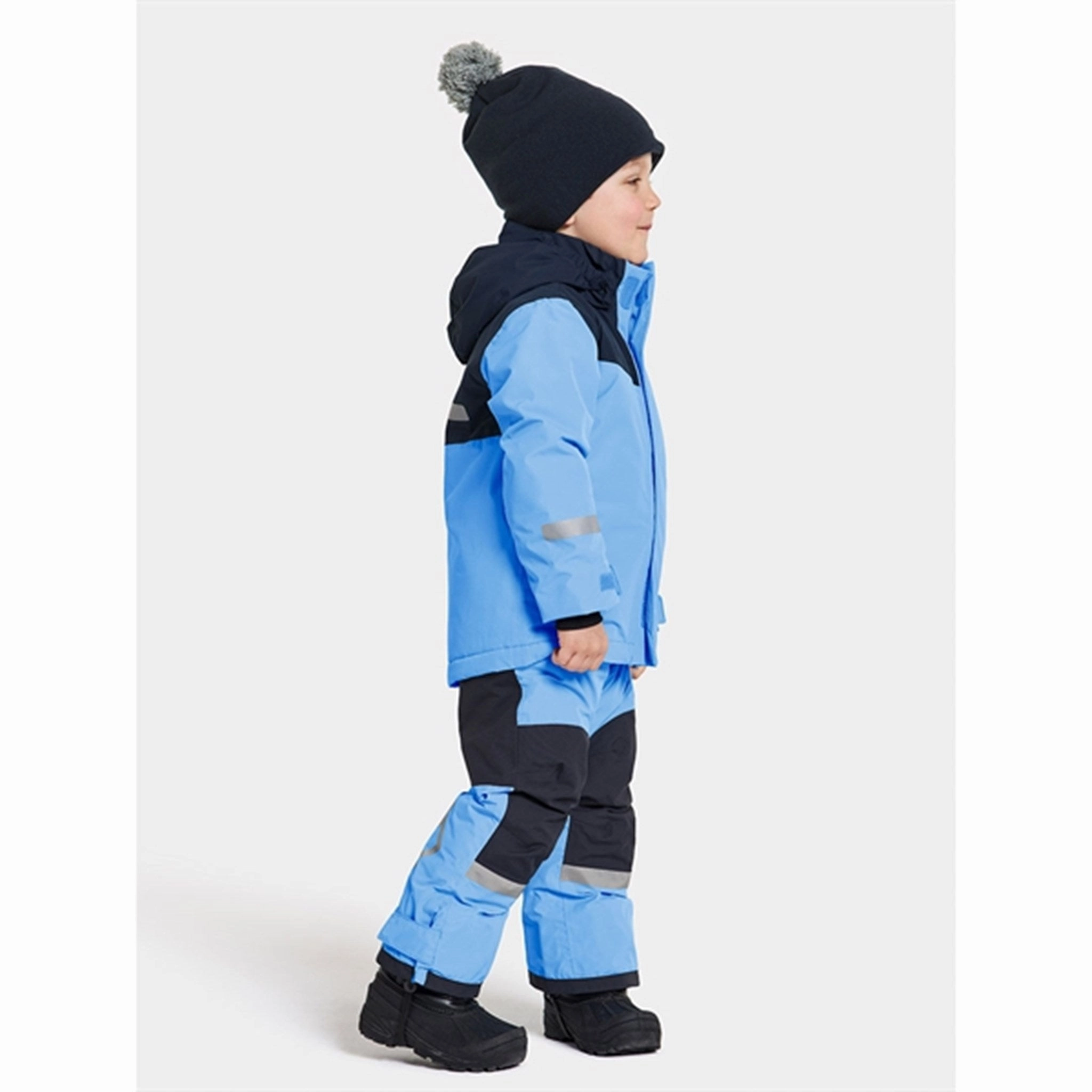 MeshLinedVents Wrinkle Resistant Didriksons Play Blue Skare Kids Set