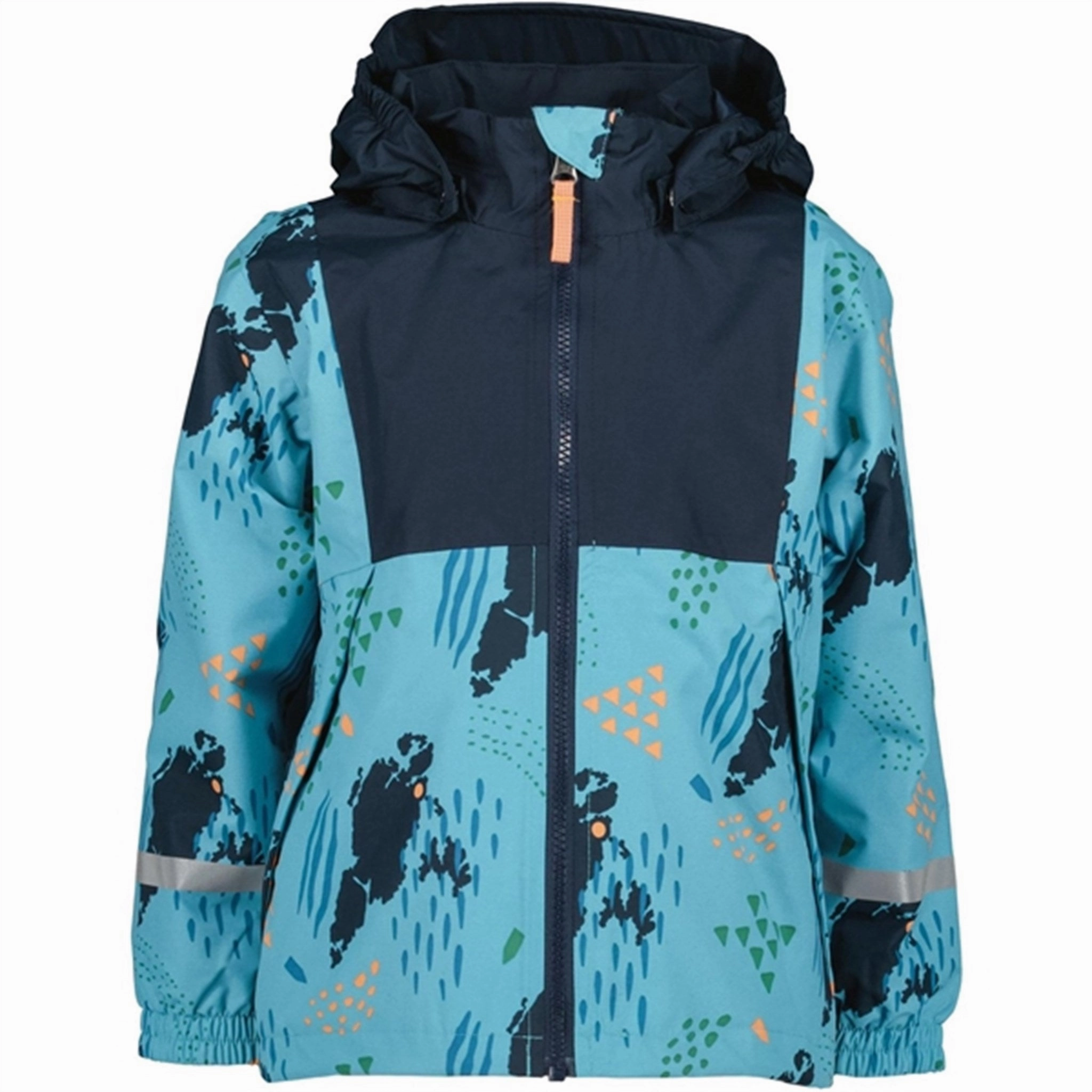 Didriksons Stormhatt Grundsund Blue Jacket Cold Weather Gear FullLengthZip