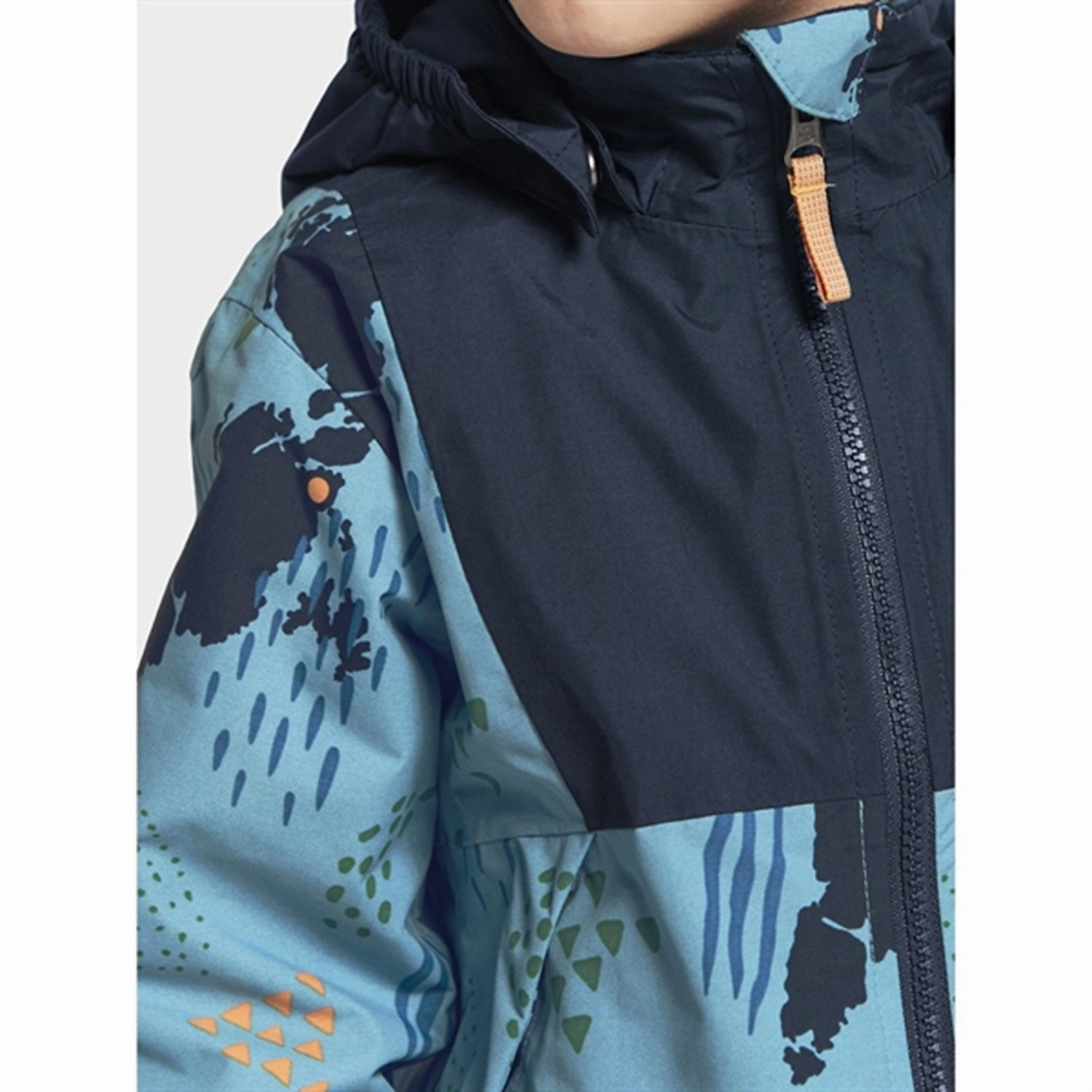 Daily Commute Wear Thermal Reflective Lining Didriksons Stormhatt Grundsund Blue Jacket