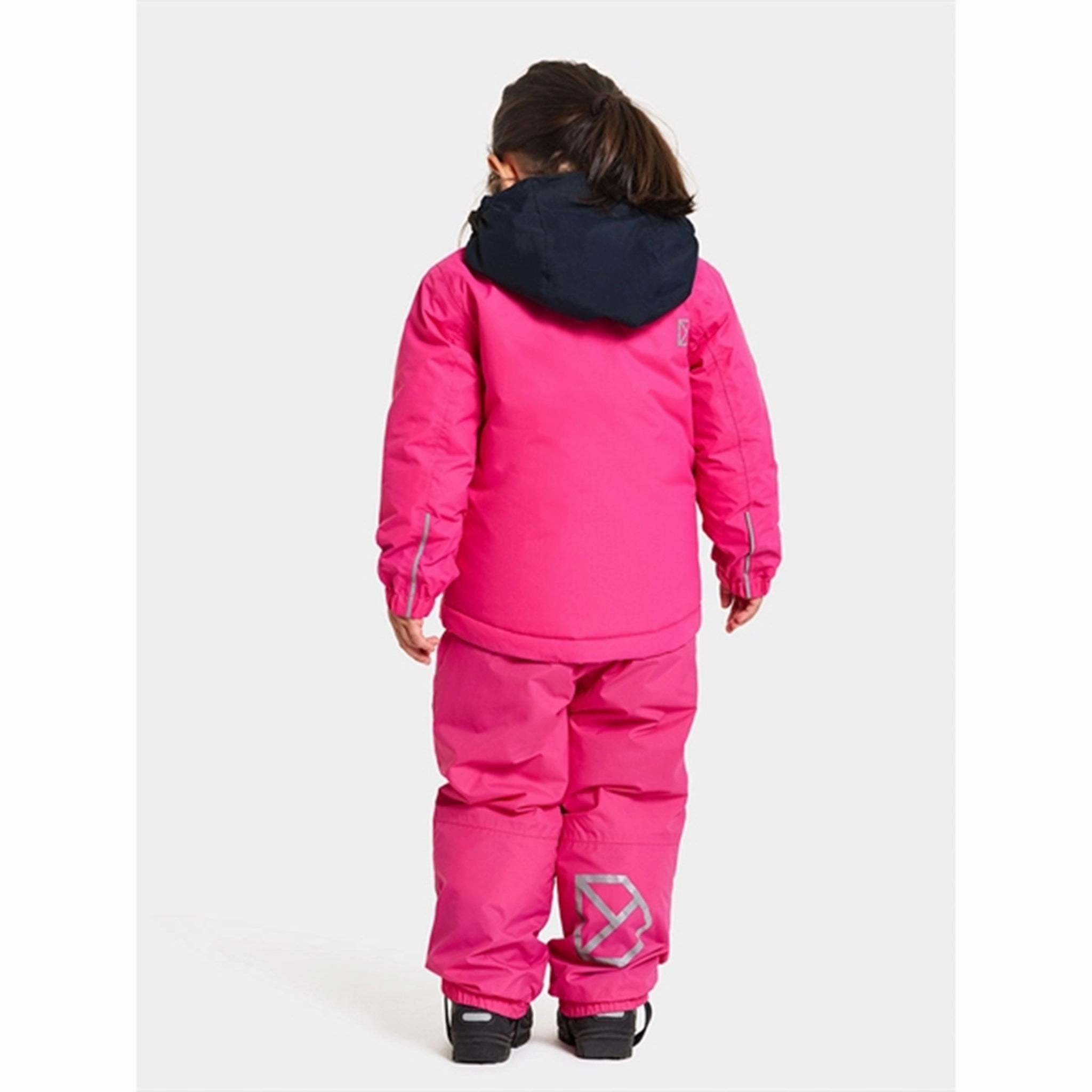 Didriksons True Pink Rio Kids 2 Jacket Warmth Retention Packable Style