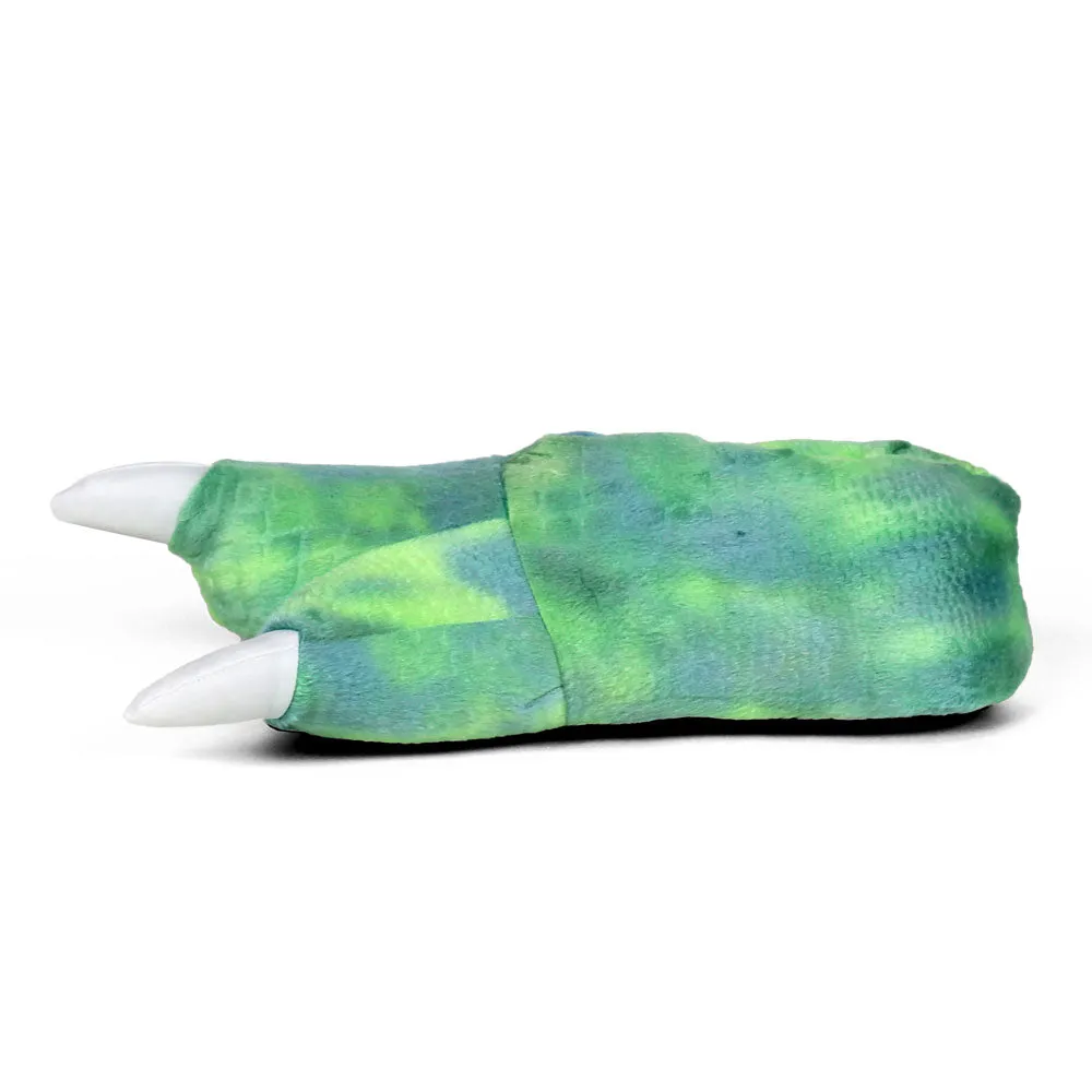 Dinosaur Slippers JulesRoche Plush Novelty Fun Footwear