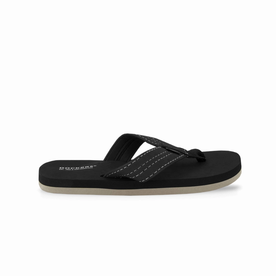 Dockers - Kids' (Preschool) Eva Flip Flop Sandals (FBS4685ADK BLK) Relax Fit