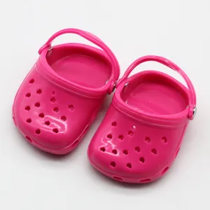 Doll beach slippers | Red | Free Shipping