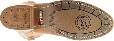 Double H Men's 12" Domestic Gel ICE Work Western Boot - Brown DH1552
