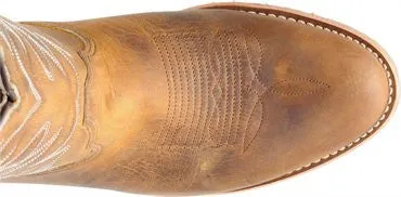 Double H Men's 12" Domestic Gel ICE Work Western Boot - Brown DH1552