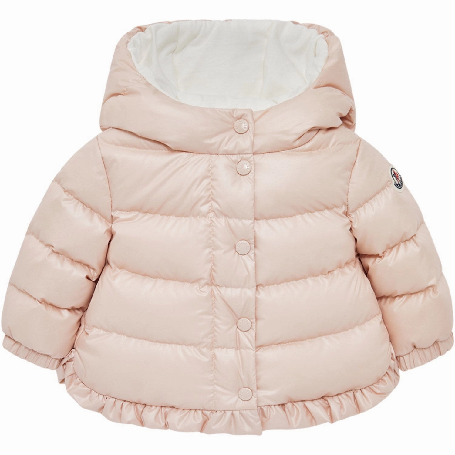 Light Travel Piece Stretchable Waistband Moncler Light Pink Tazui Jacket