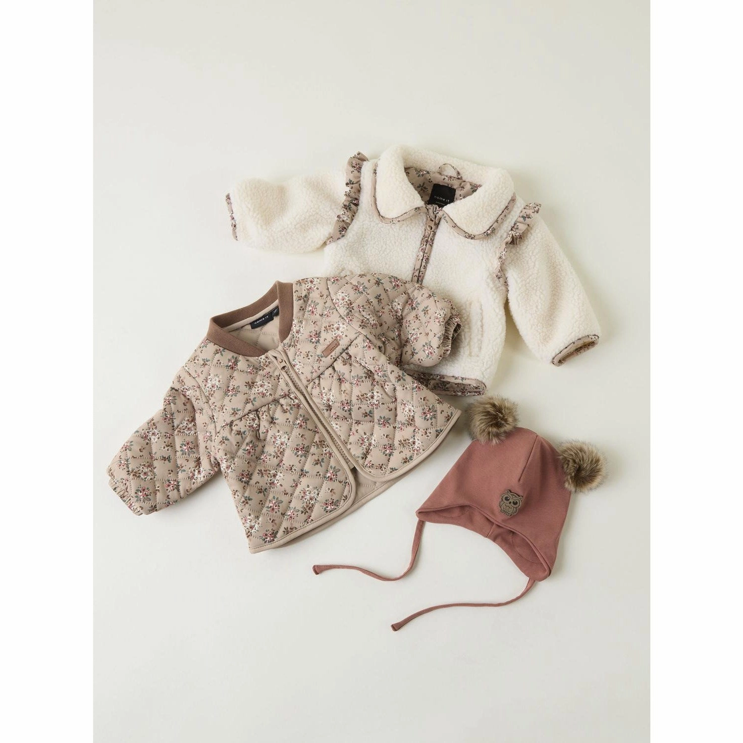 Name It Fog Misa Teddy Jacket Easy Care Material Practical Everyday Fit