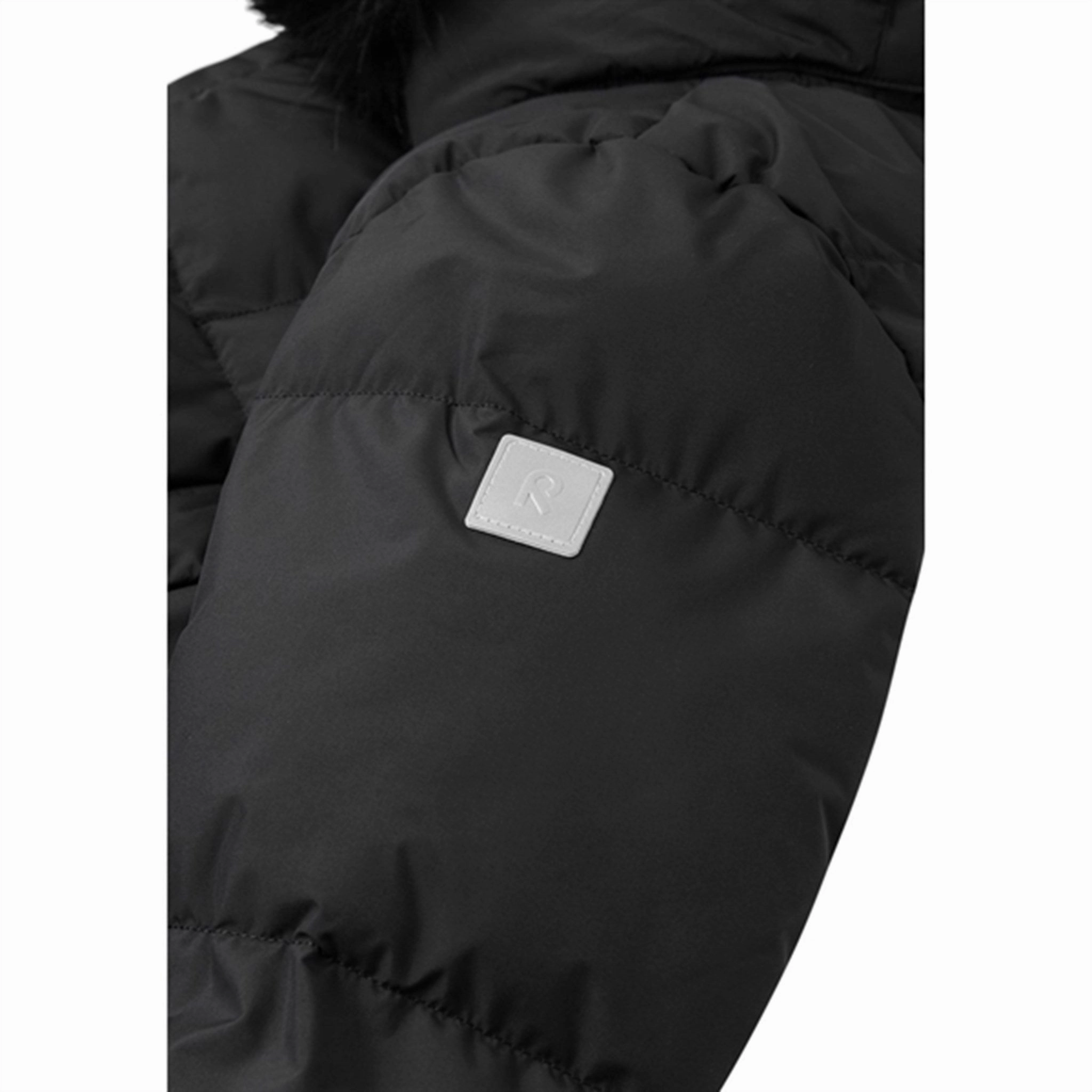 Smooth Zipper Track Daily Look Reima Winter Jacket Siemaus Black