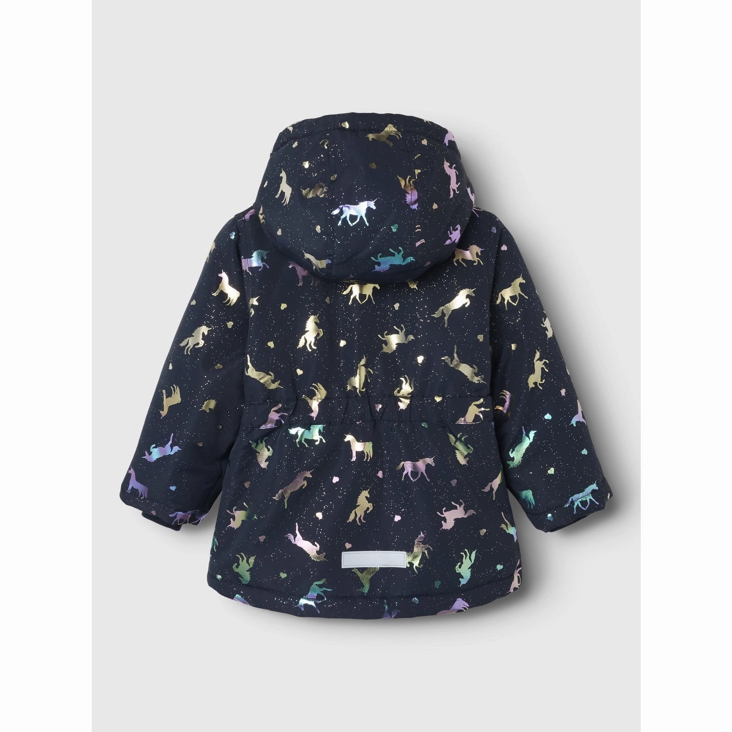 Timeless Piece Heavy Duty Buckle Name It Dark Sapphire Unicorn Nmfmaxi Pa Jacket Foil Aop Noos