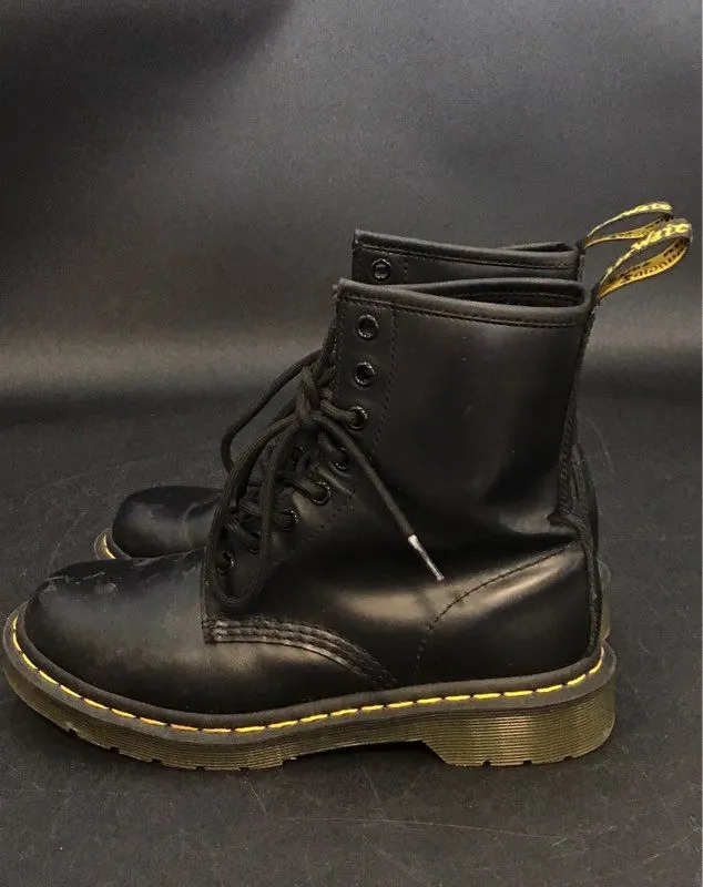 Dr. Martens Women's 1460 Black Combat Boots - Size 7