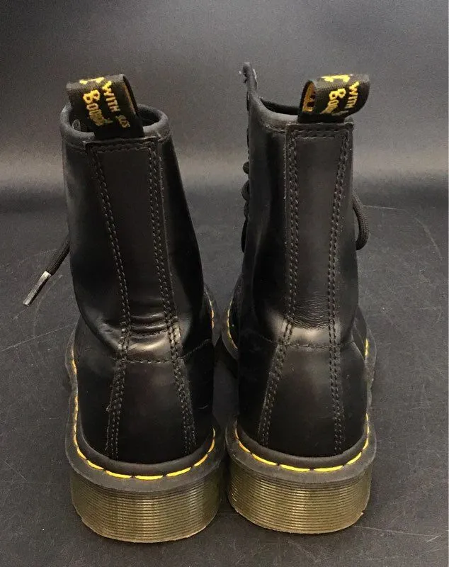 Dr. Martens Women's 1460 Black Combat Boots - Size 7