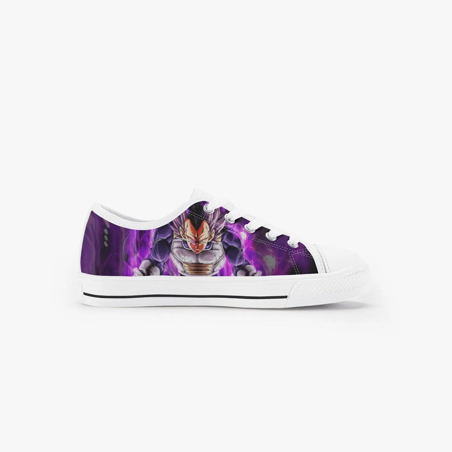 Dragonball Z Vegeta Ultra EGO Kids A-Star Low Anime Shoes