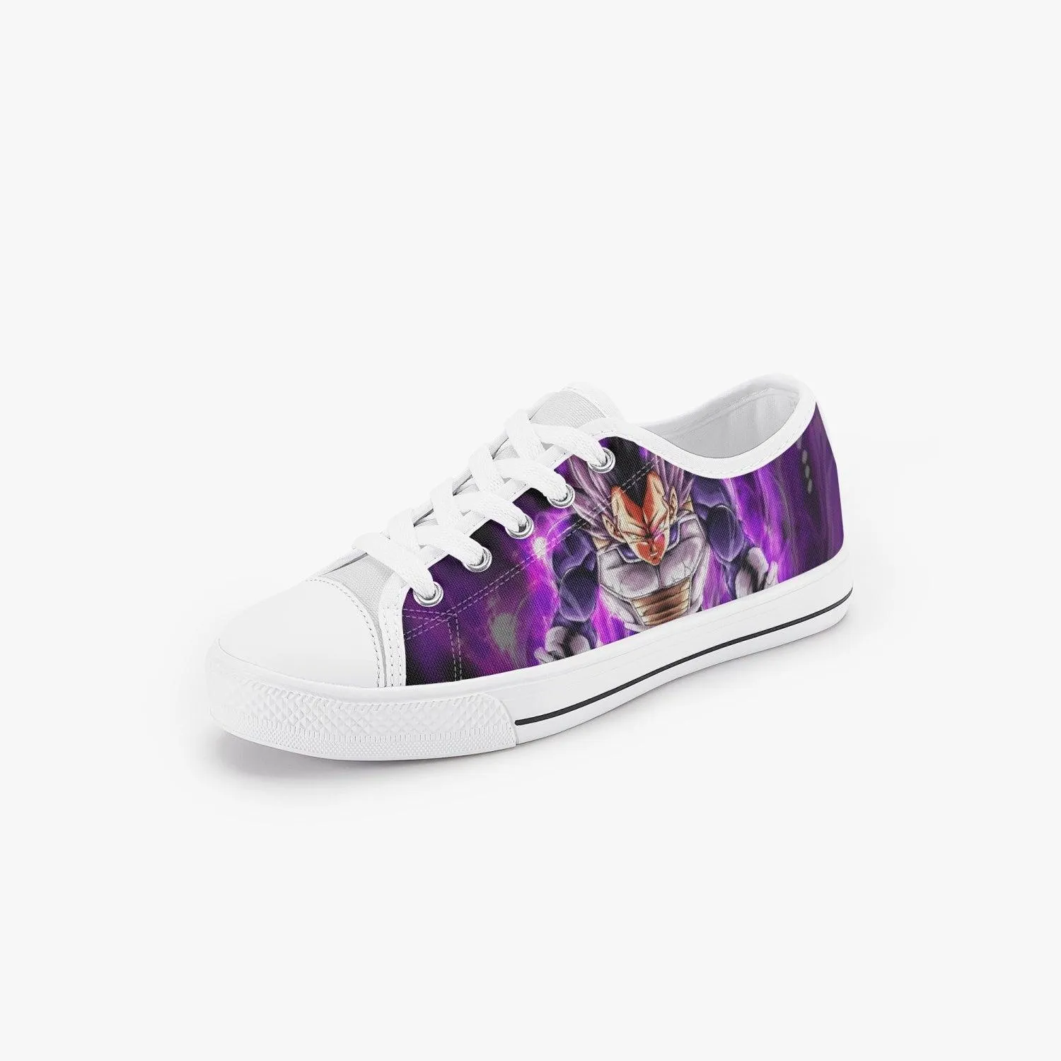 Dragonball Z Vegeta Ultra EGO Kids A-Star Low Anime Shoes