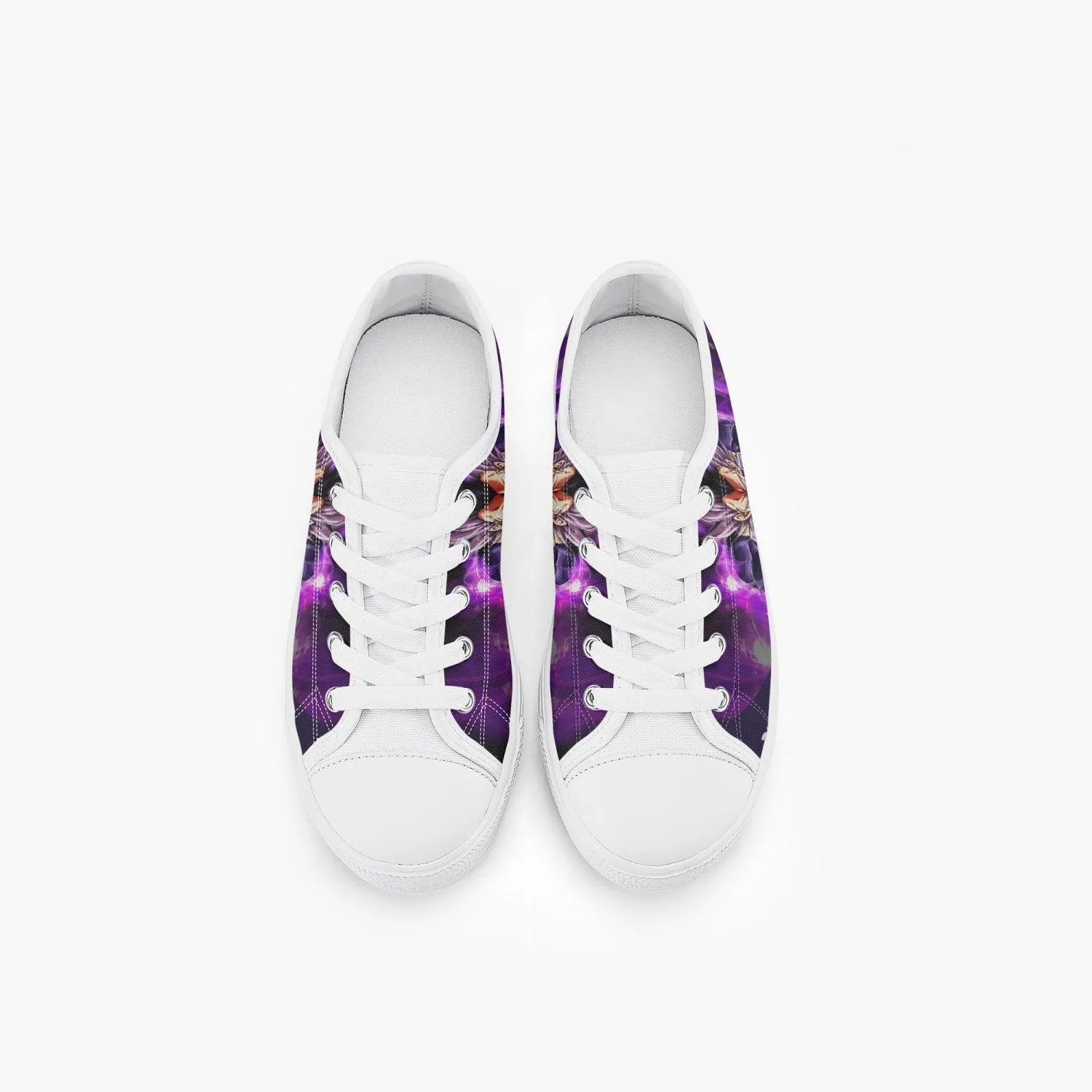 Dragonball Z Vegeta Ultra EGO Kids A-Star Low Anime Shoes
