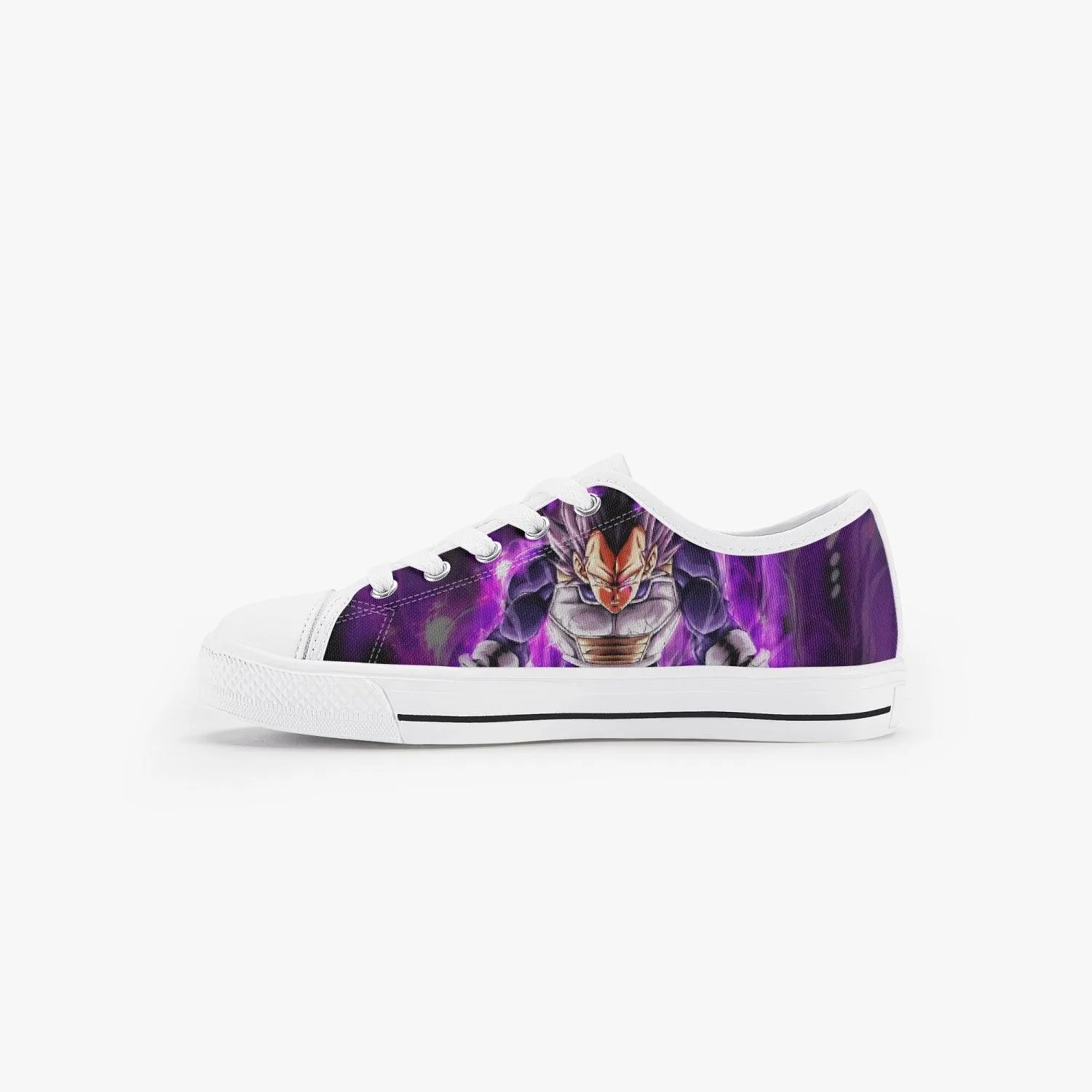 Dragonball Z Vegeta Ultra EGO Kids A-Star Low Anime Shoes