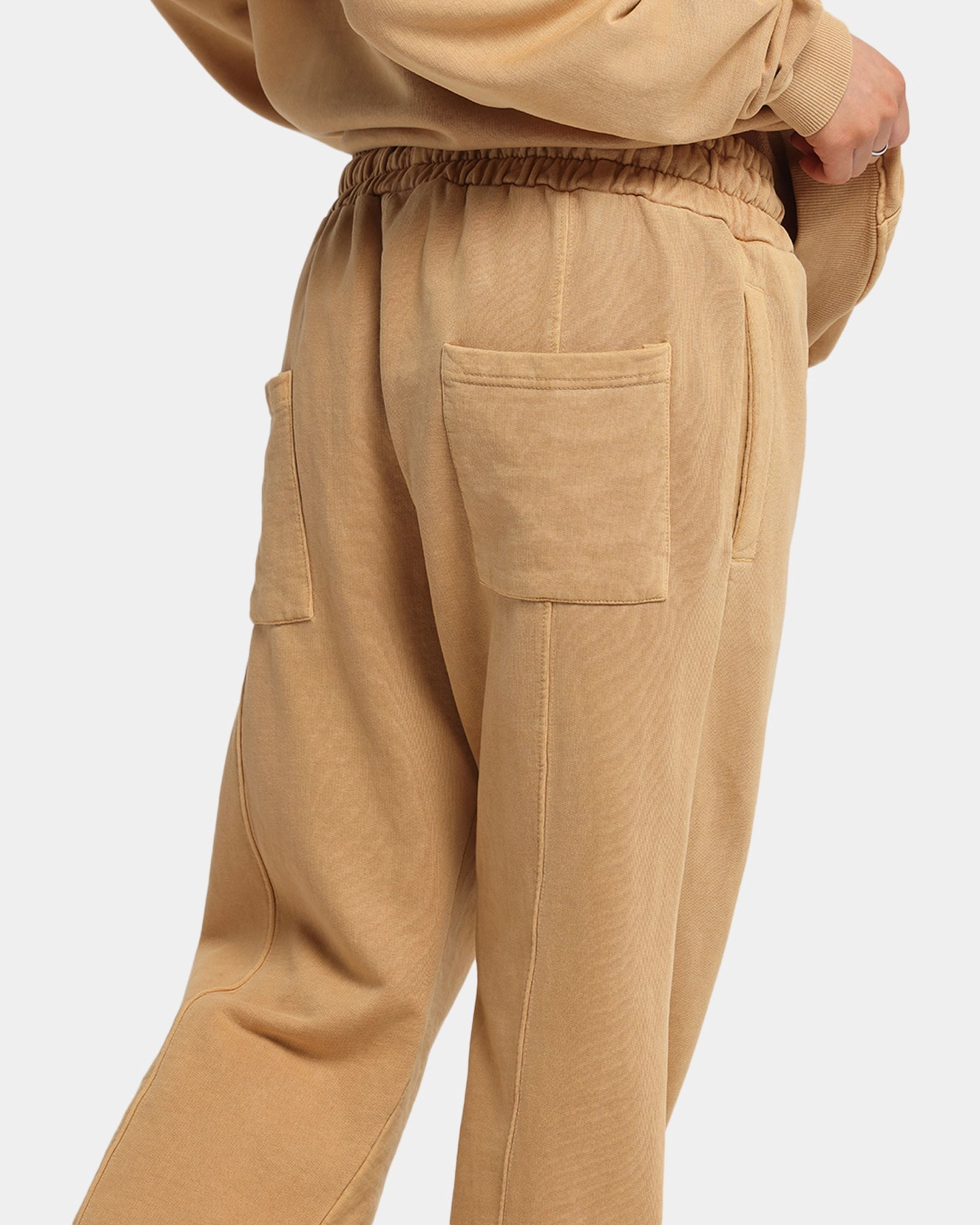 Dreamville Tonal Sweatpants Sand Wash Zip Pocket MoistureControlLiner
