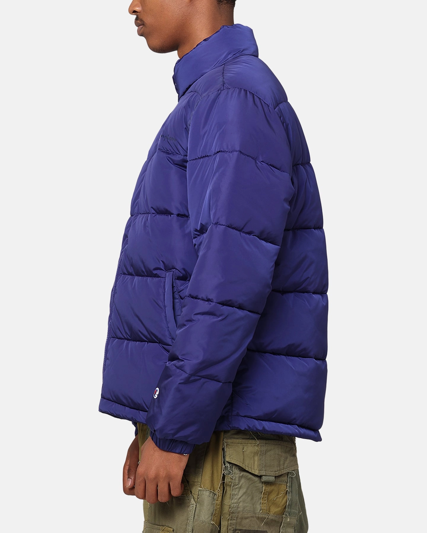 suitable for cultural festivals UV Protective Layer Champion Rochester Padded Puffer Jacket Chaouen Cobalt