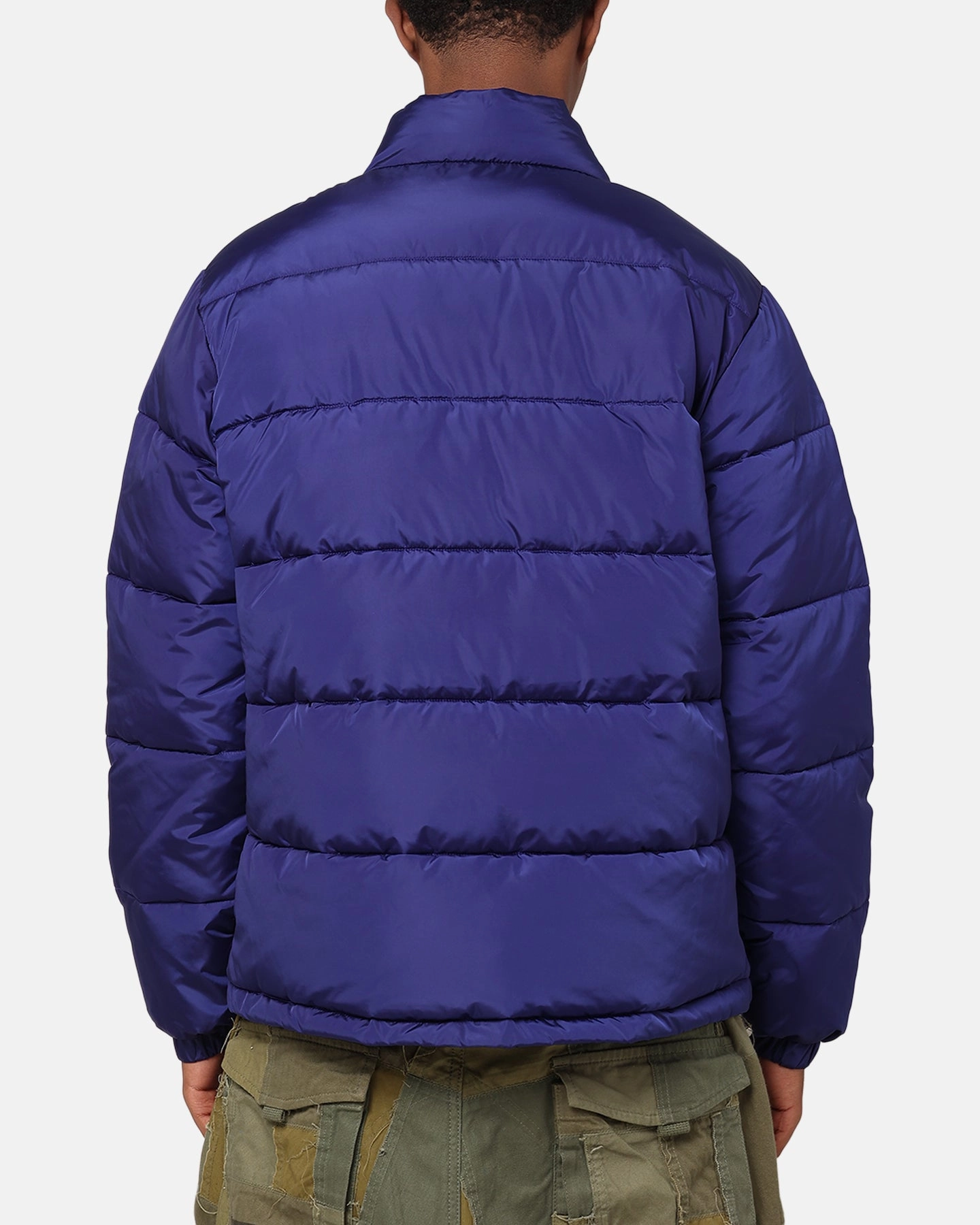 Champion Rochester Padded Puffer Jacket Chaouen Cobalt Stylish
