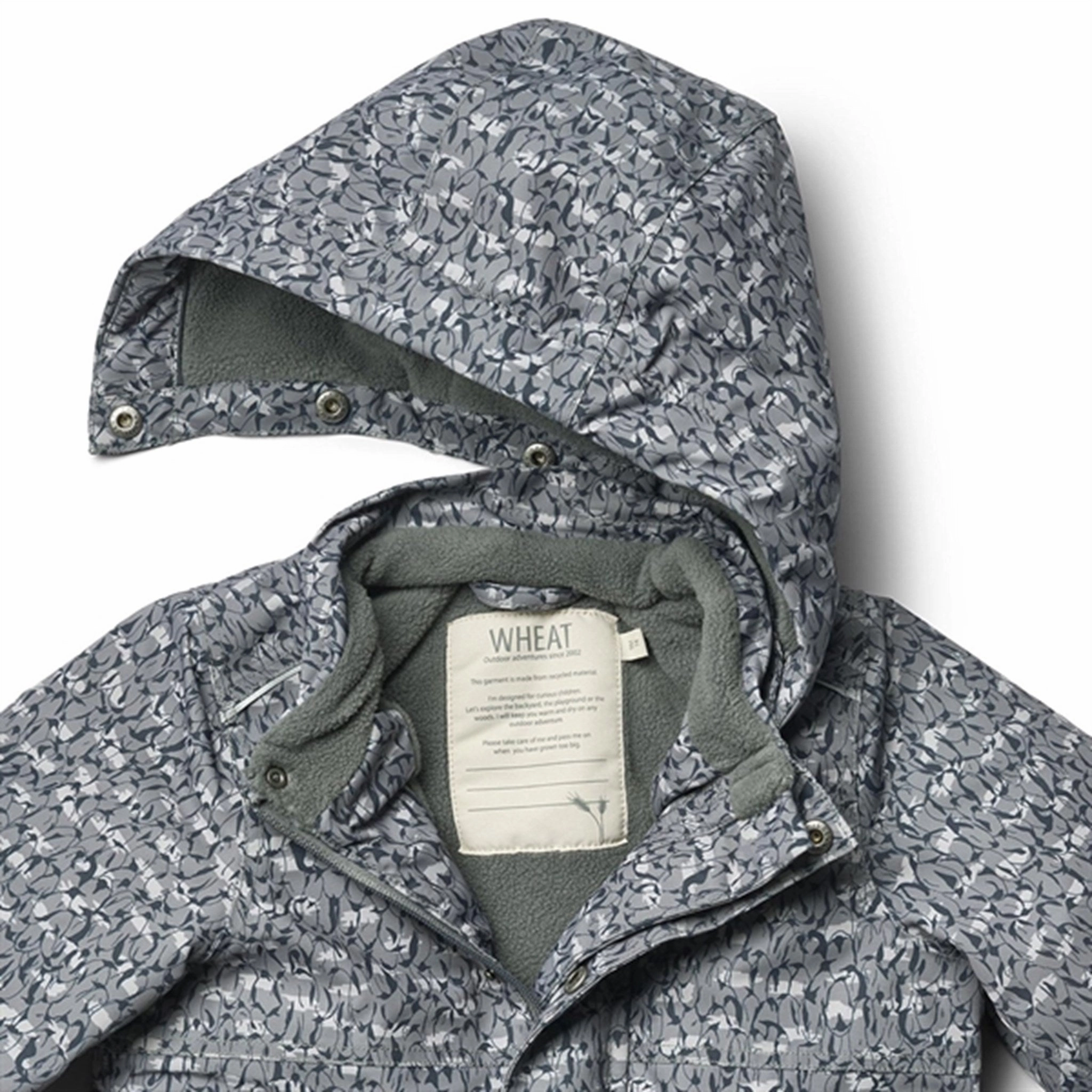 Comfort Fit Cut Sealed Seam Construction Wheat Jacket Johan Tech Autumn Sky Penguins
