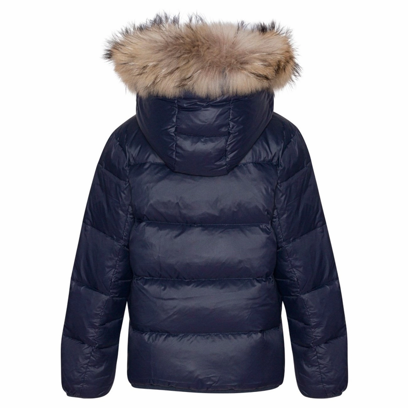 Ver de Terre Featherlight Jakke m. Pels Navy Reinforced Zippers