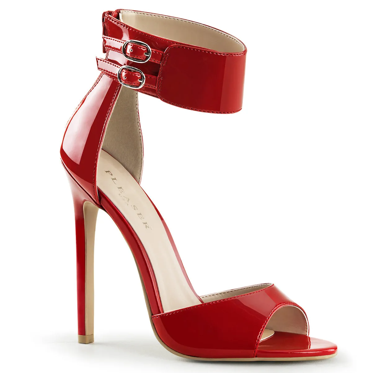 Dual Buckled Ankle Strap Shoe 5-Inch Heel SEXY-19