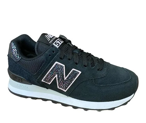 New Balance scarpa sneakers da donna WL574AN2 nero foldable shoes