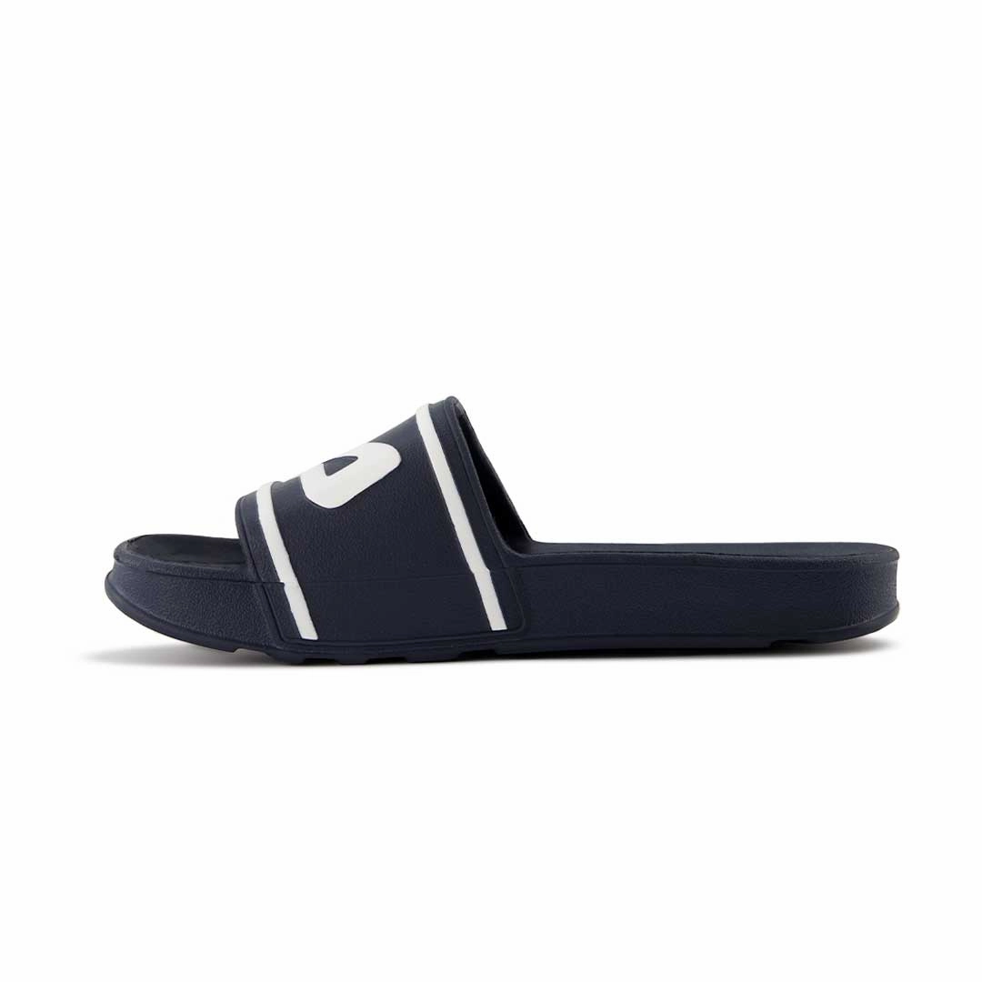 Cushioned heel Non-marking sole FILA - Kids' (Preschool & Junior) Sleek Slides (3SM00021 421)