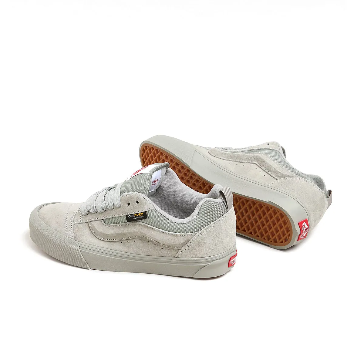 Knu Skool Cordura 'Sweater Check Brown' Classic Slip-Ons
