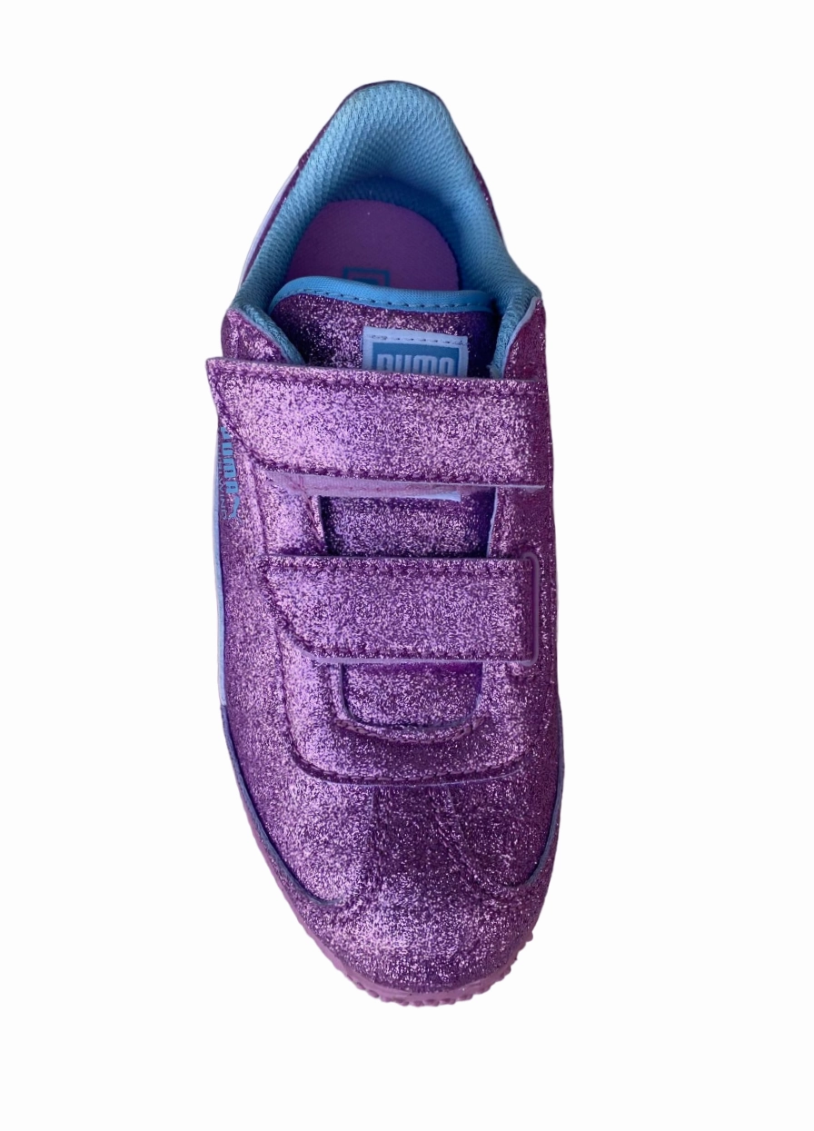 Puma sneakers da bambina con velcro Whirlwind Glitz V PS 363973 10 orchidea running for weight loss shoes Unidirectional Flex Lines