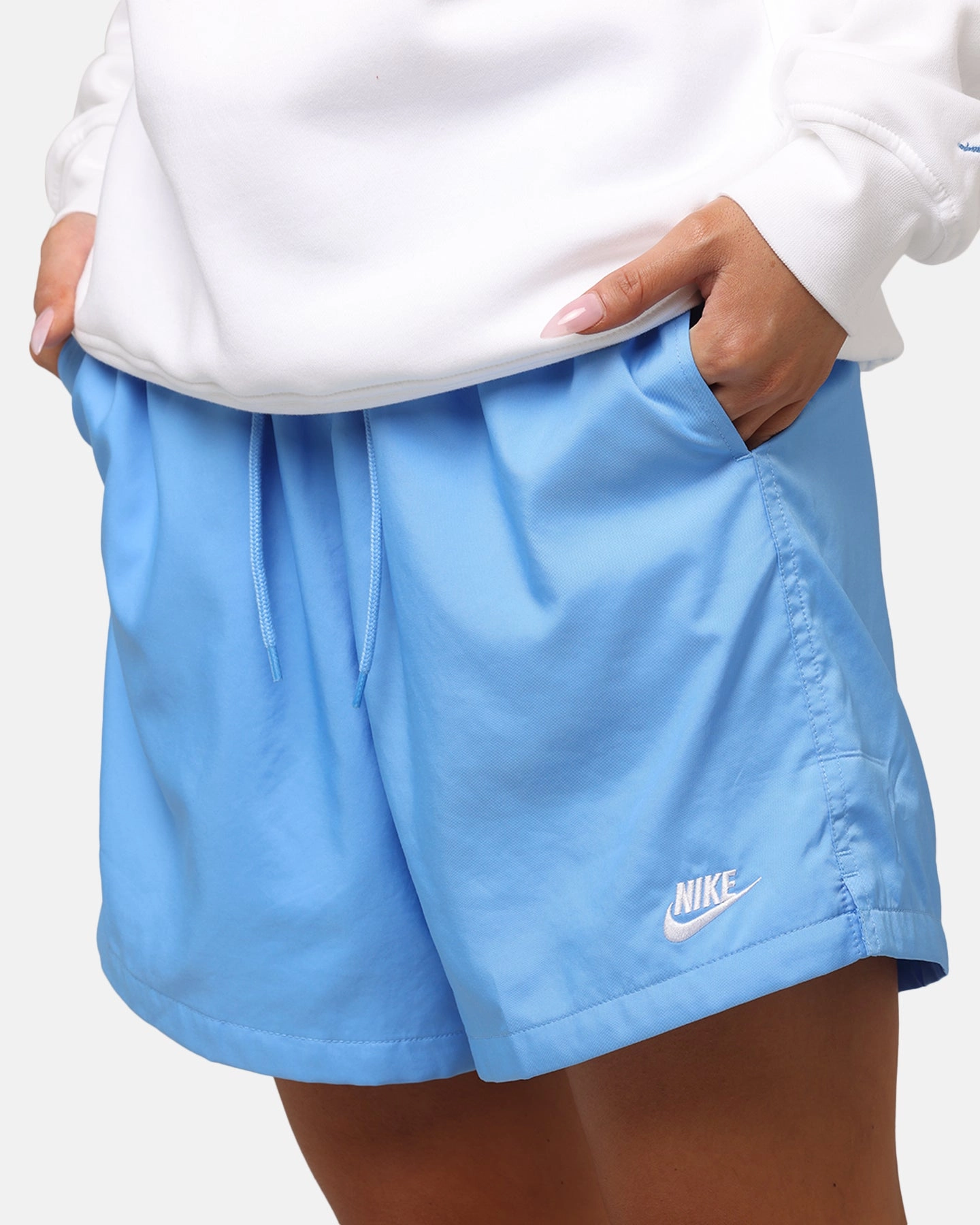Casual Chic Nike Club Flow Shorts University Blue