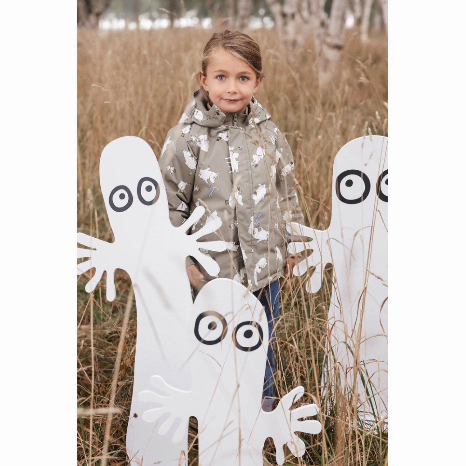 Easy Care Fabric QuickRelease Buckles MarMar Tech. Outerwear Print Moomin Osak Jacket