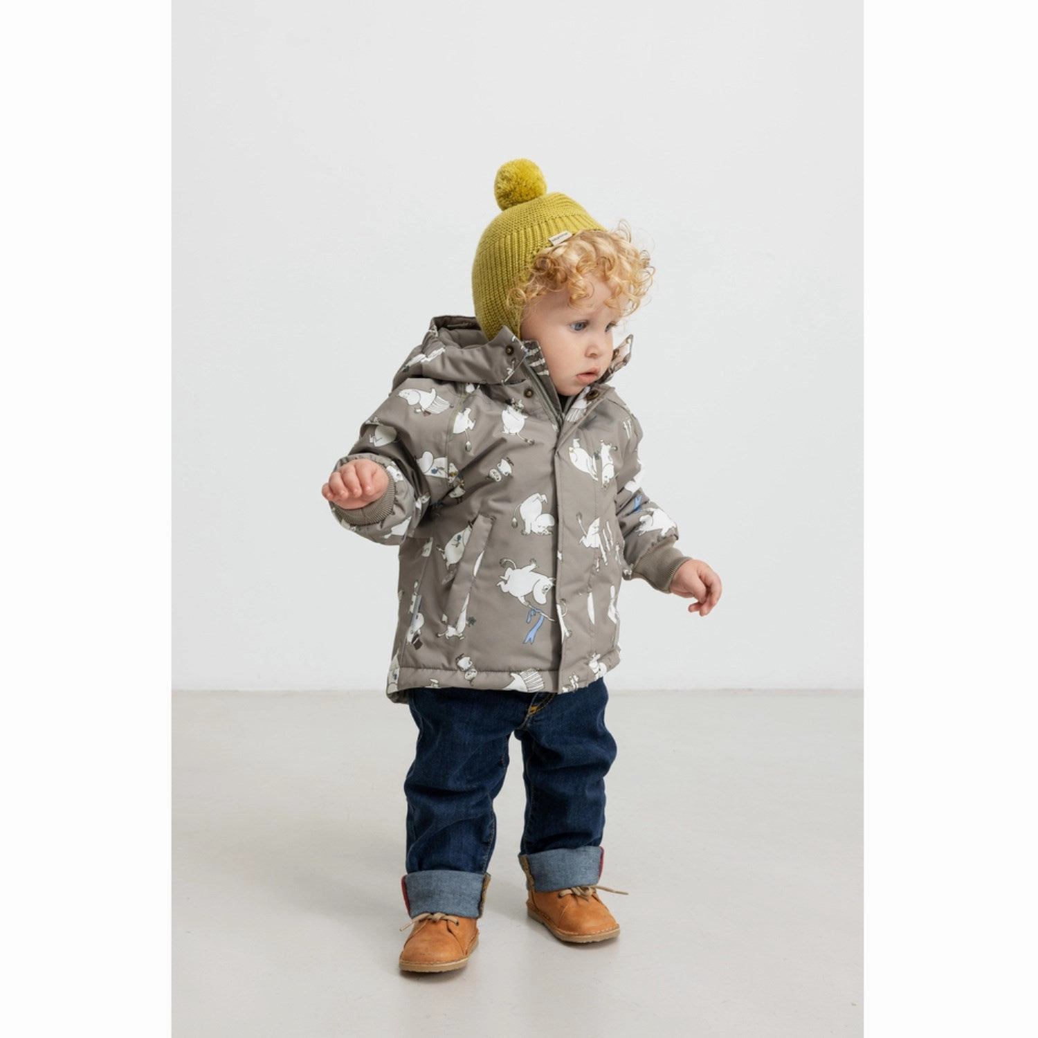 ElasticizedWaistbandSystem MarMar Tech. Outerwear Print Moomin Osak Jacket