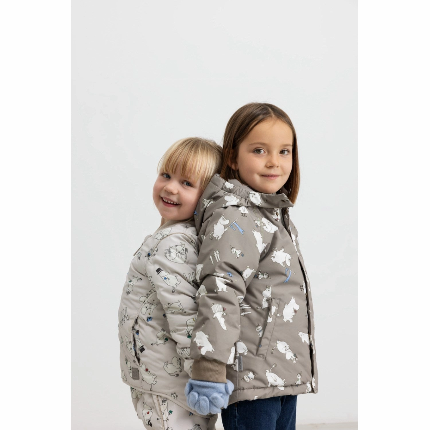 MarMar Tech. Outerwear Print Moomin Osak Jacket Neutral Tones