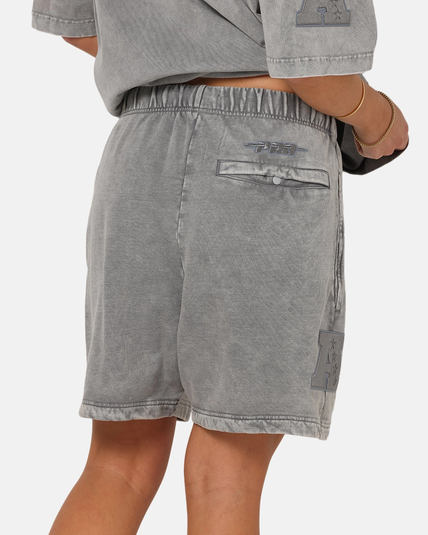 Pro Standard Las Vegas Raiders Washed Classic Shorts Washed Grey Comfy Shape