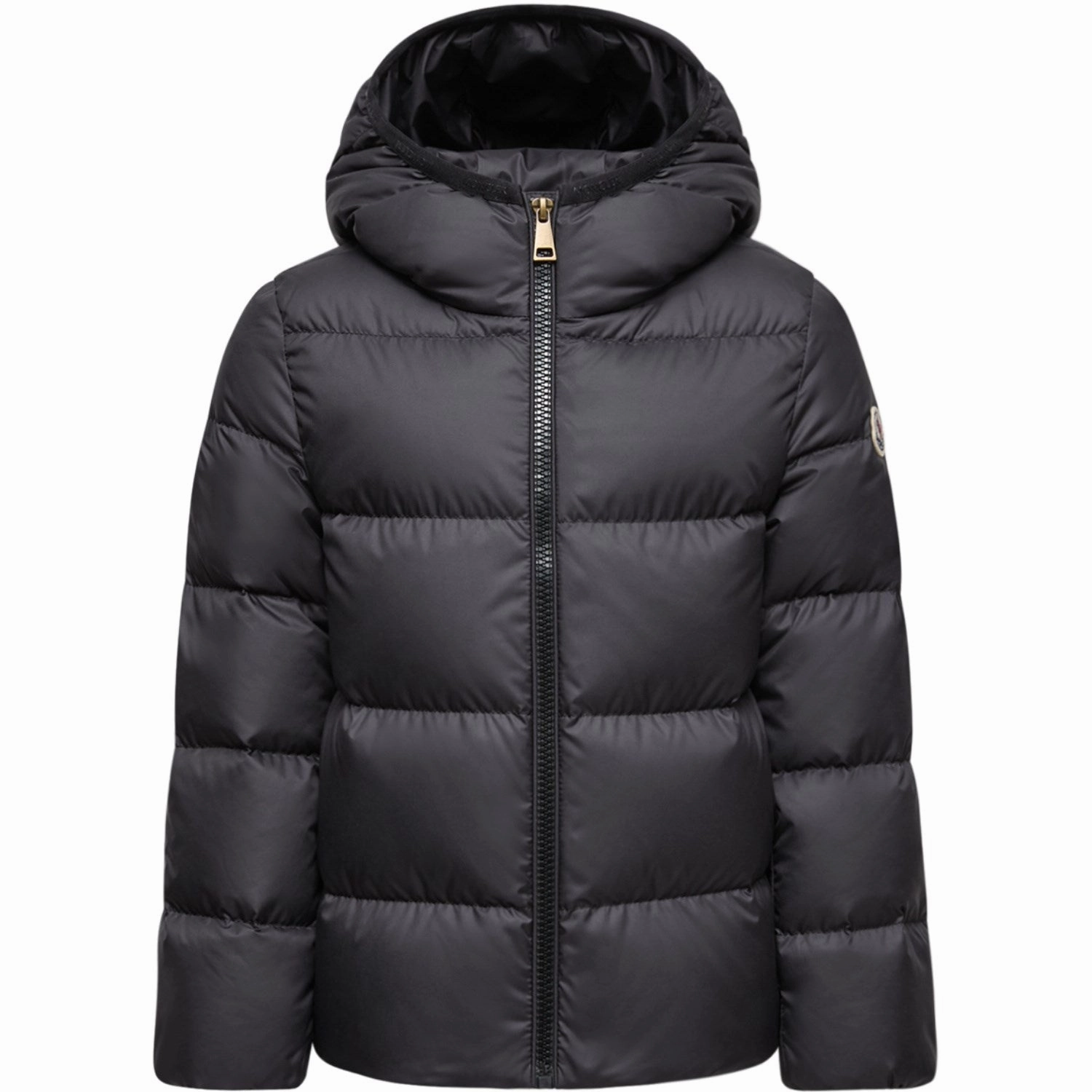 Durable Outer Layer Concealed Zippers Moncler Black Beulah Jacket