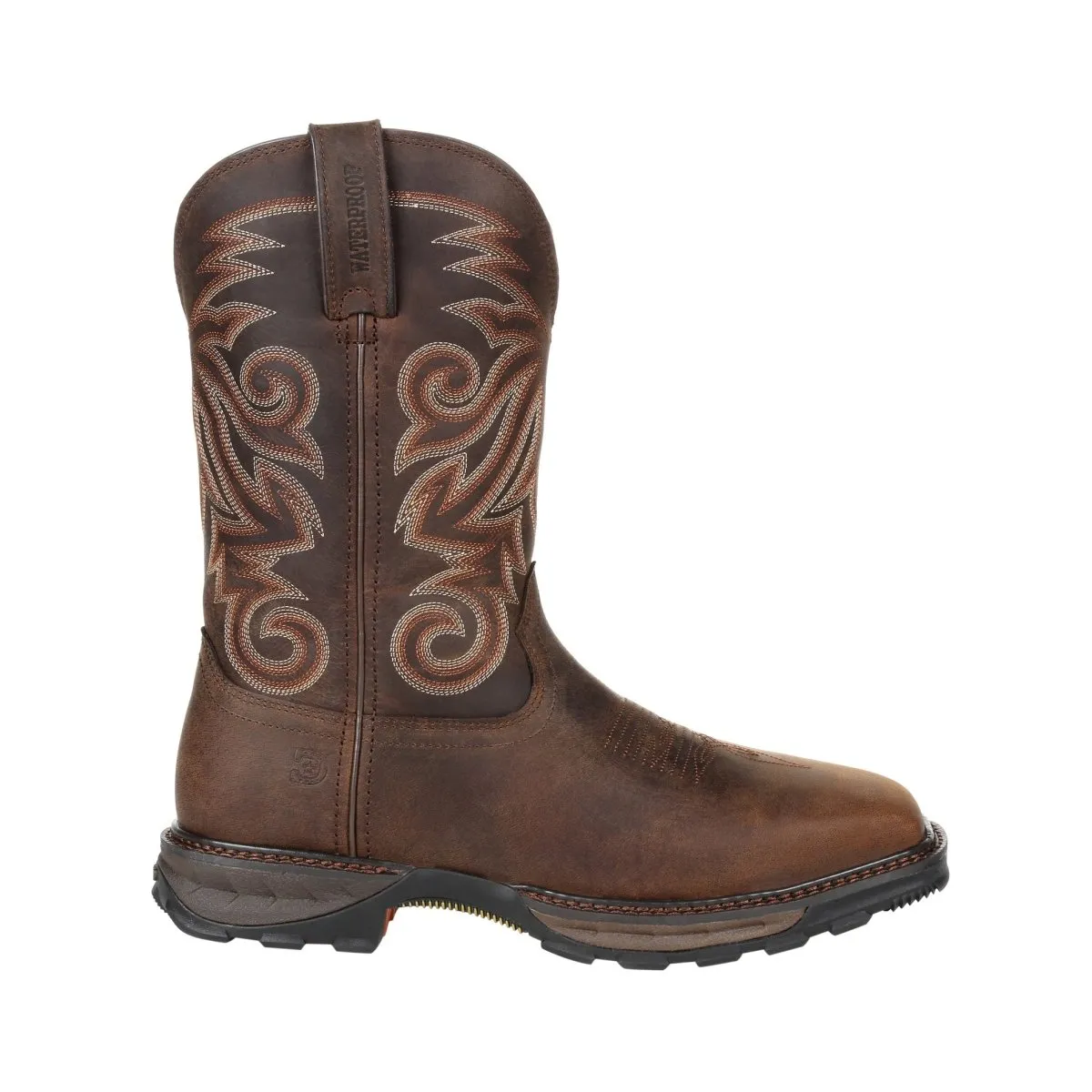 Durango Maverick Xp Men's Steel Toe Waterproof Western Work Boots Ddb0206 In Burly Brown