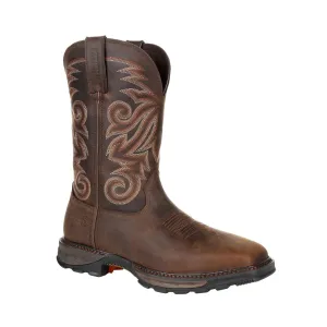 Durango Maverick Xp Men's Steel Toe Waterproof Western Work Boots Ddb0206 In Burly Brown