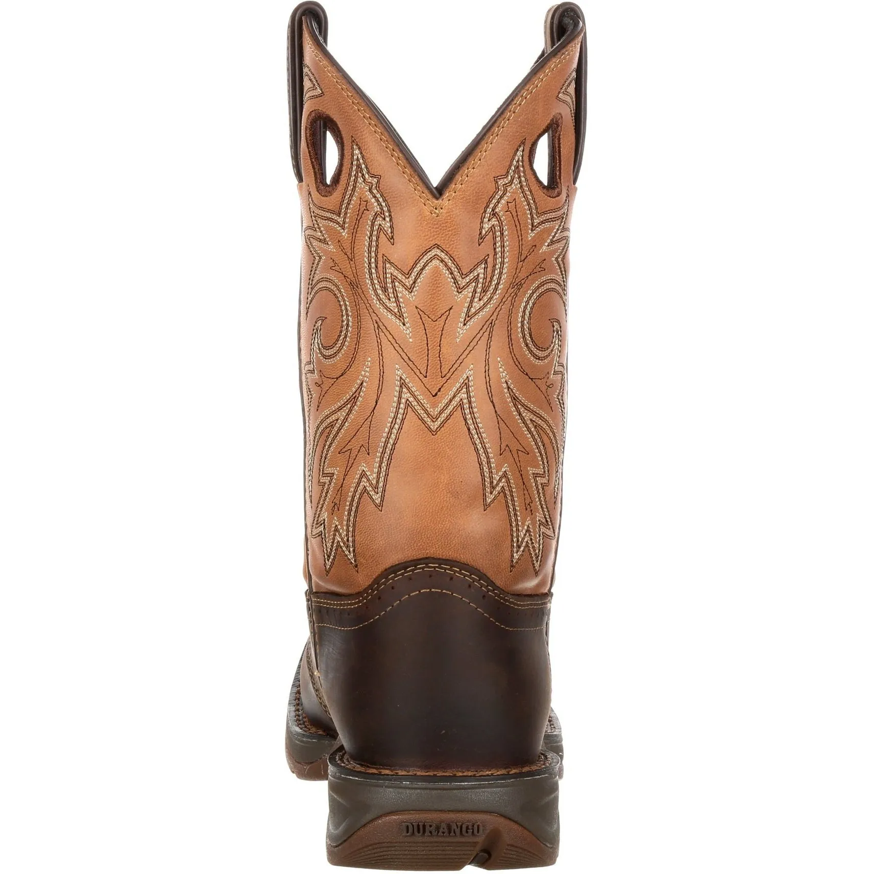 Durango Men's Rebel 11" Steel Toe Waterproof Western Boot- Brown/Tan- DB019