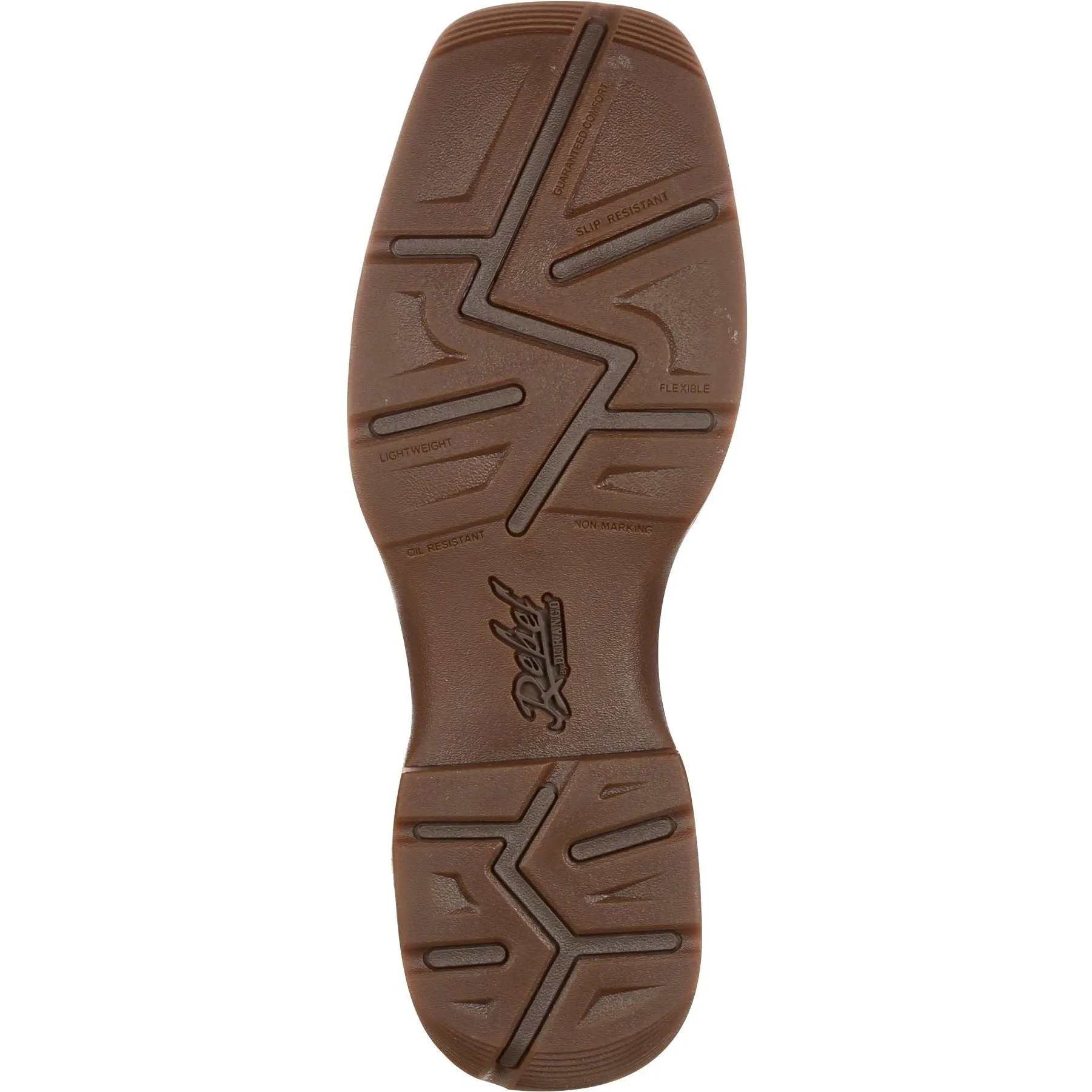 Durango Men's Rebel 11" Steel Toe Waterproof Western Boot- Brown/Tan- DB019